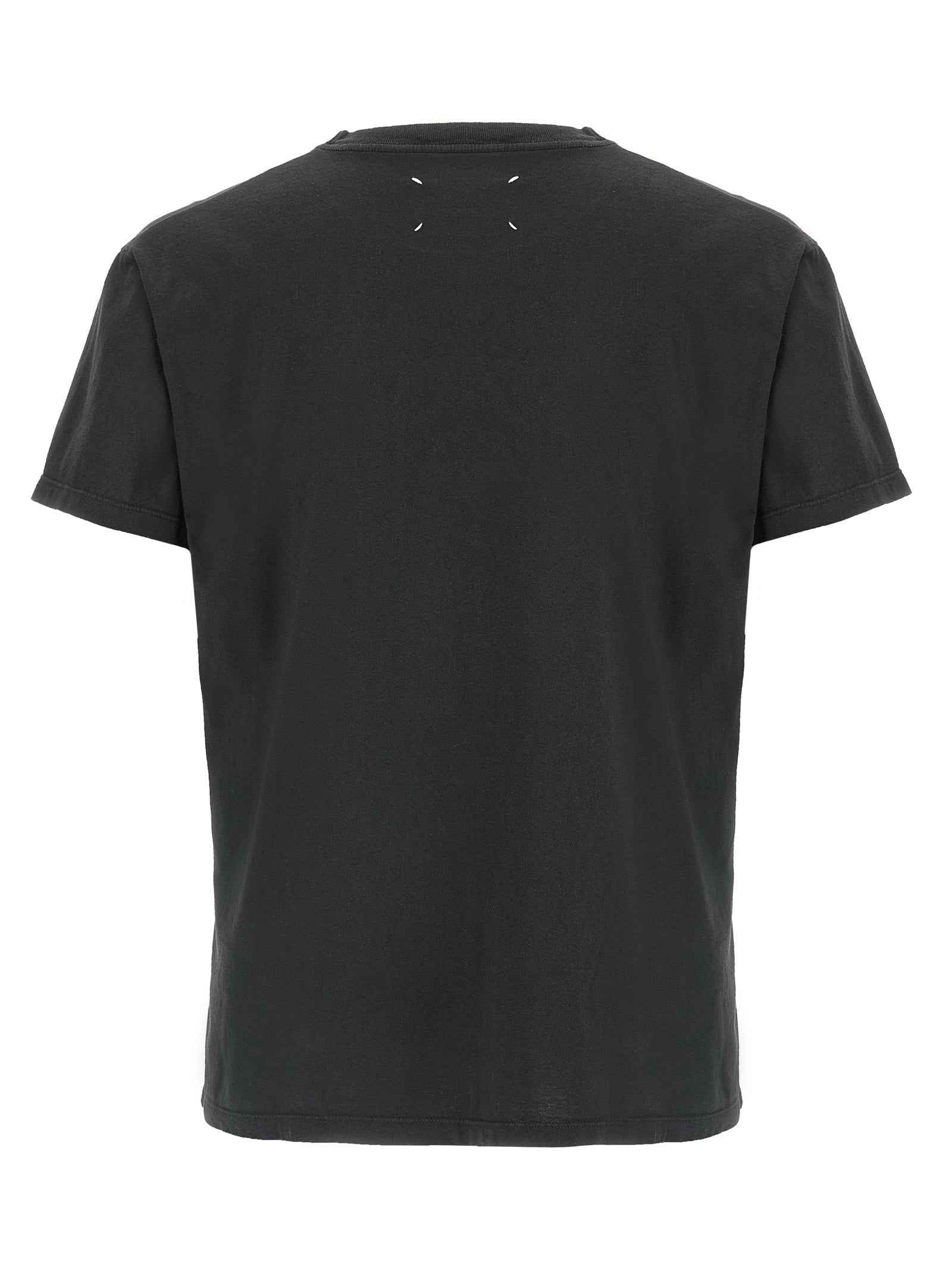 Maison Margiela Black Cotton T-Shirt