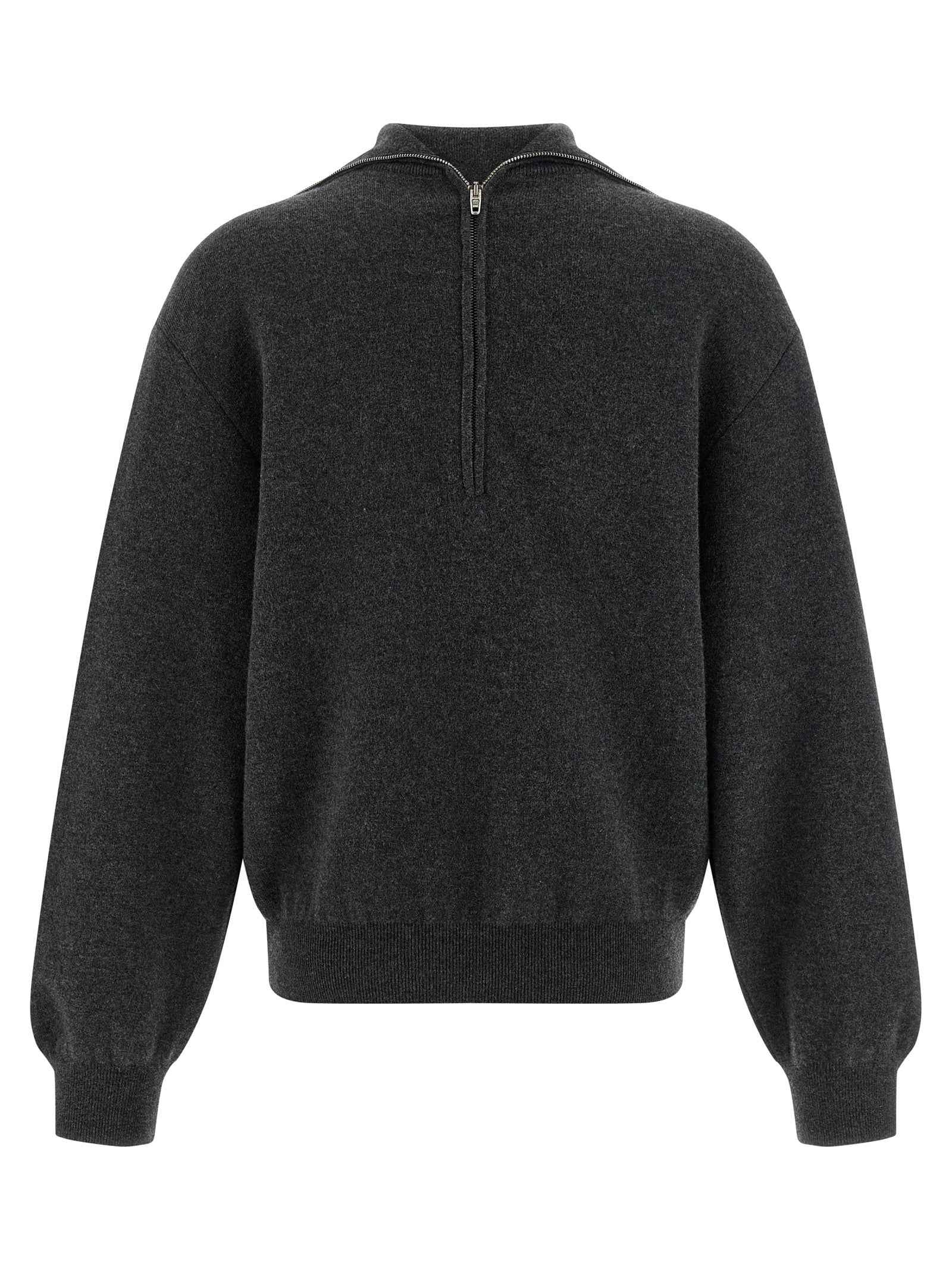 Balenciaga Gray Wool Cardigan