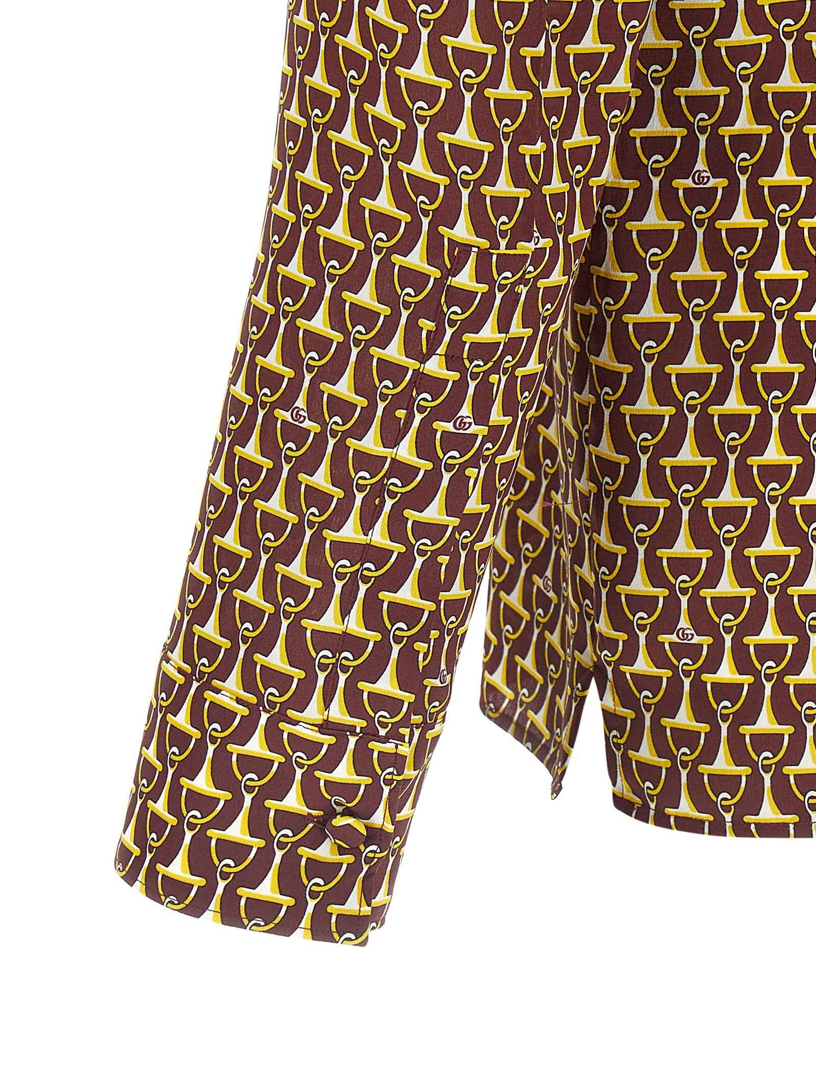 Gucci Multicolor Silk Blouse