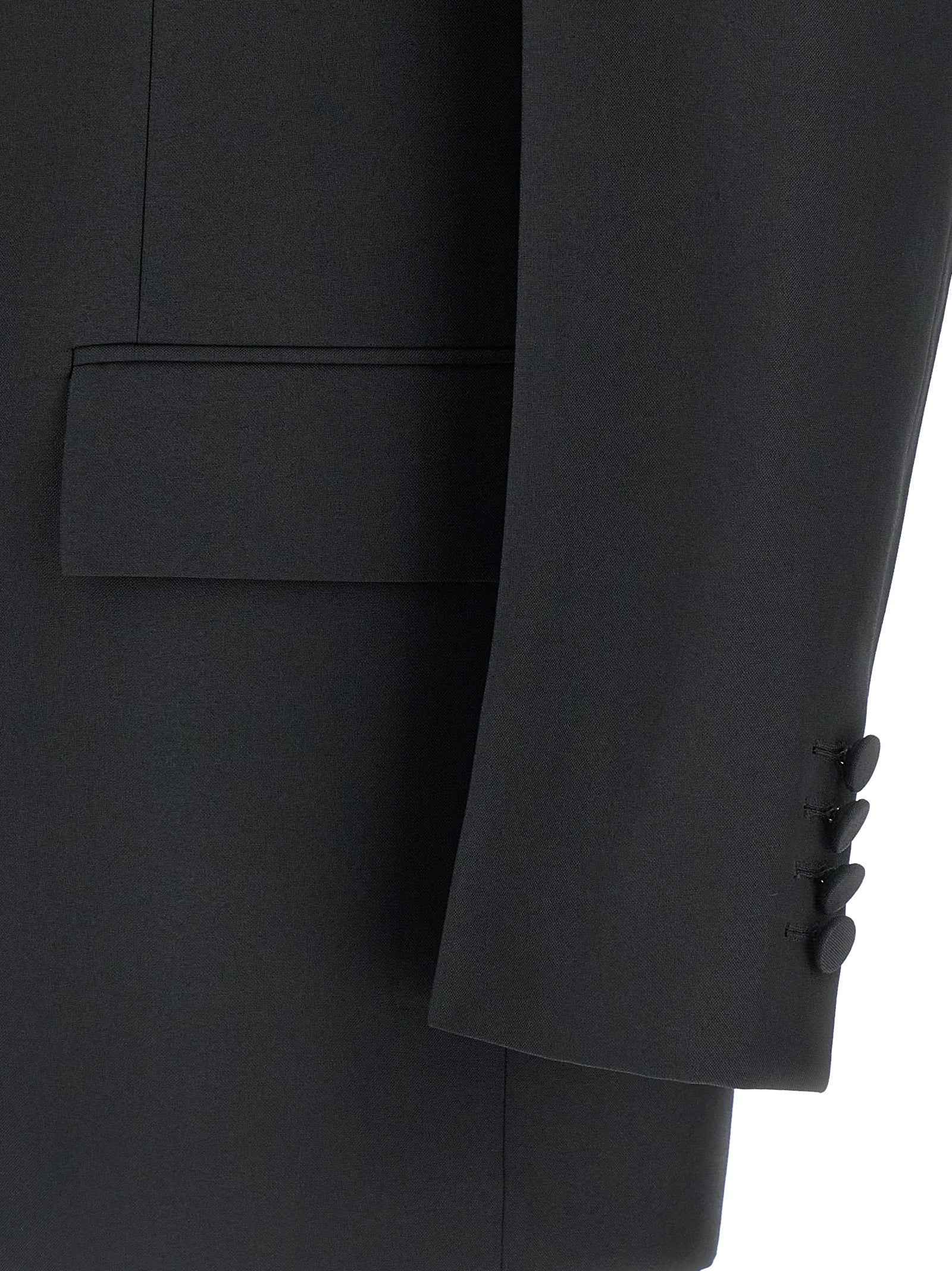 Gucci Black Polyester Blazer