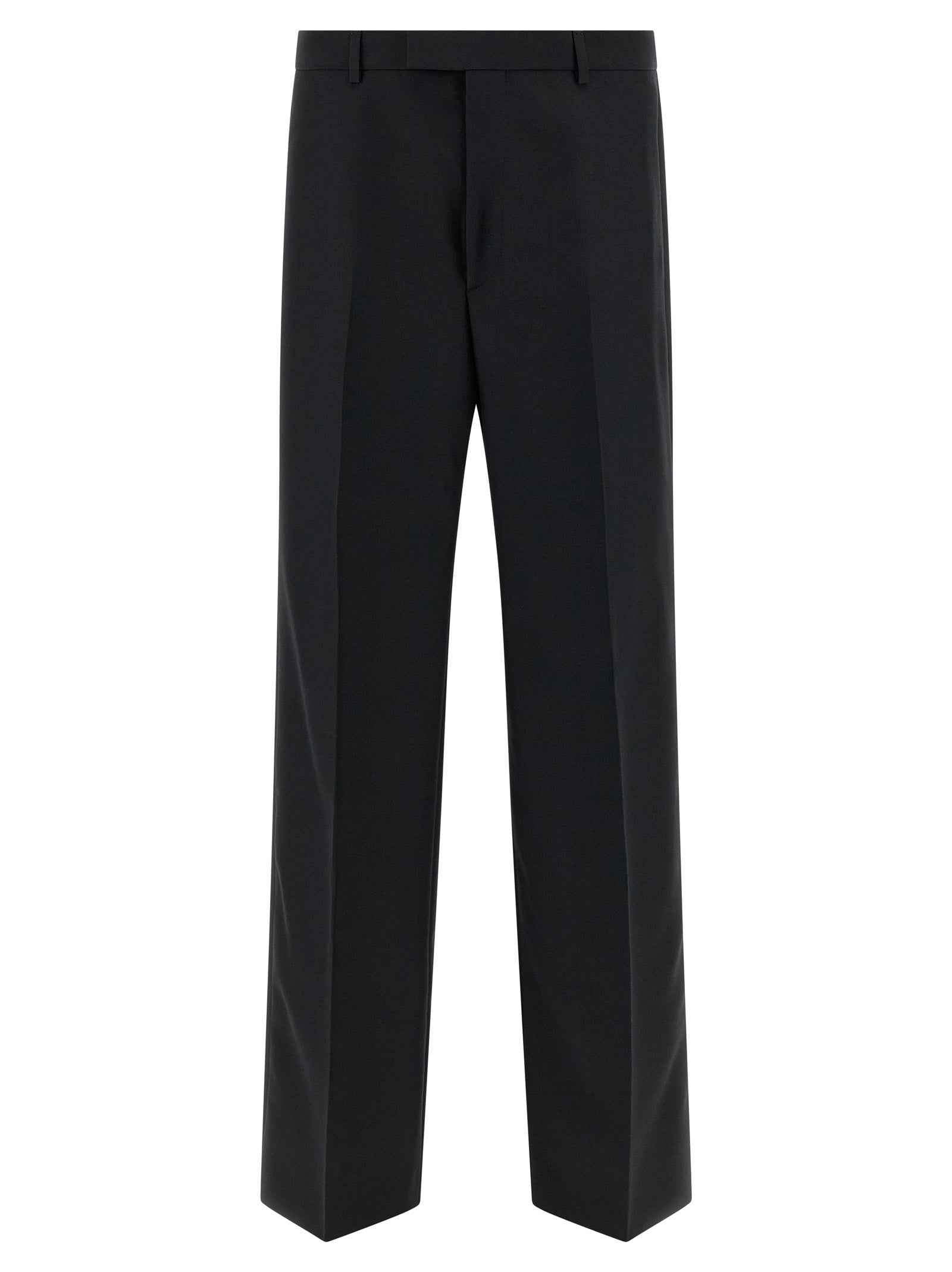 Gucci Black Polyester Dress Pants
