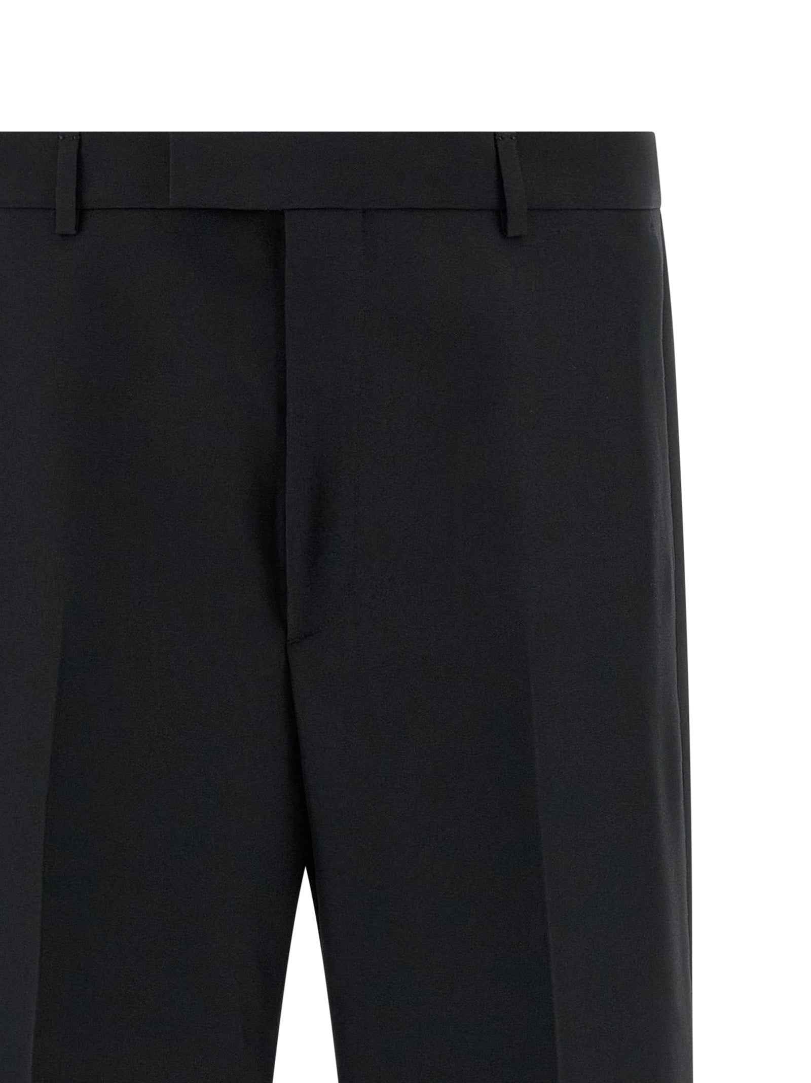 Gucci Black Polyester Dress Pants