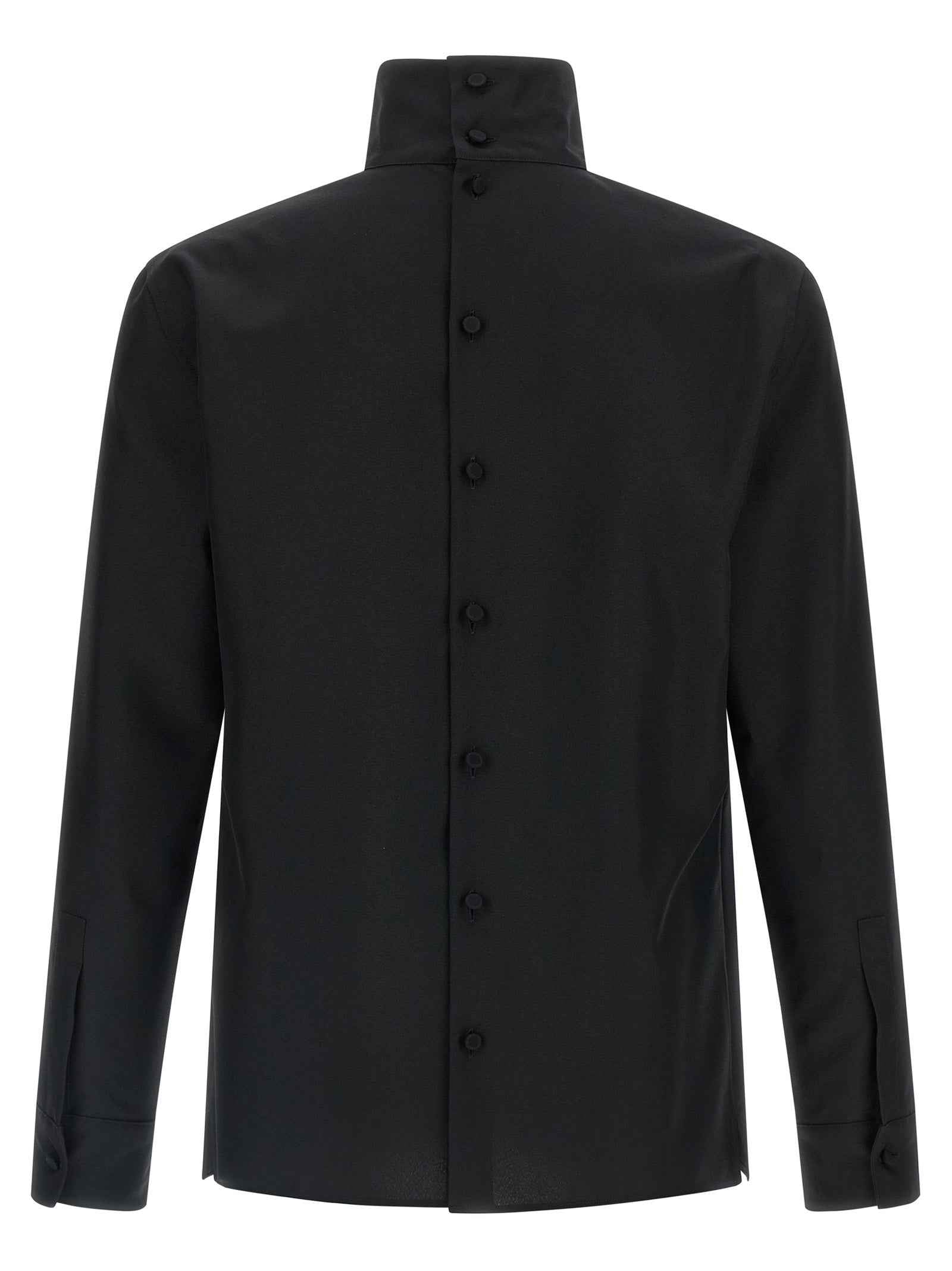 Gucci Black Polyester Blouse