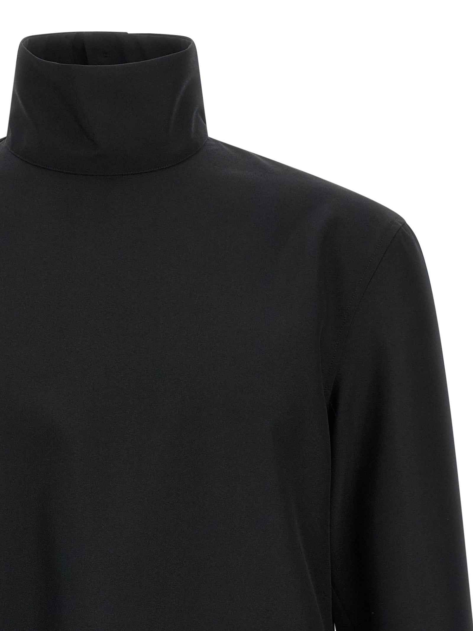 Gucci Black Polyester Blouse