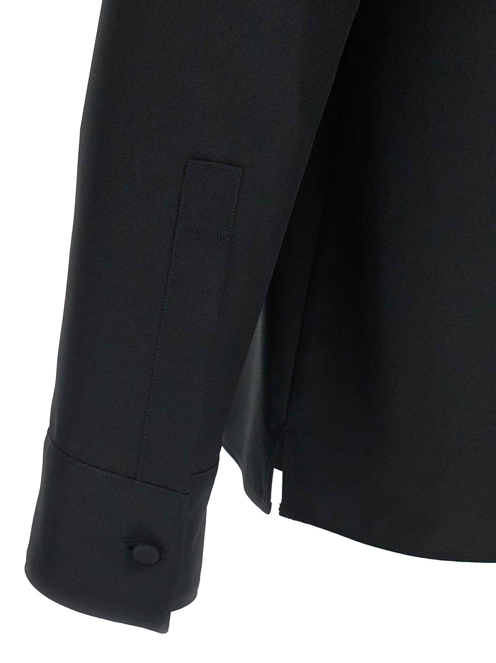 Gucci Black Polyester Blouse