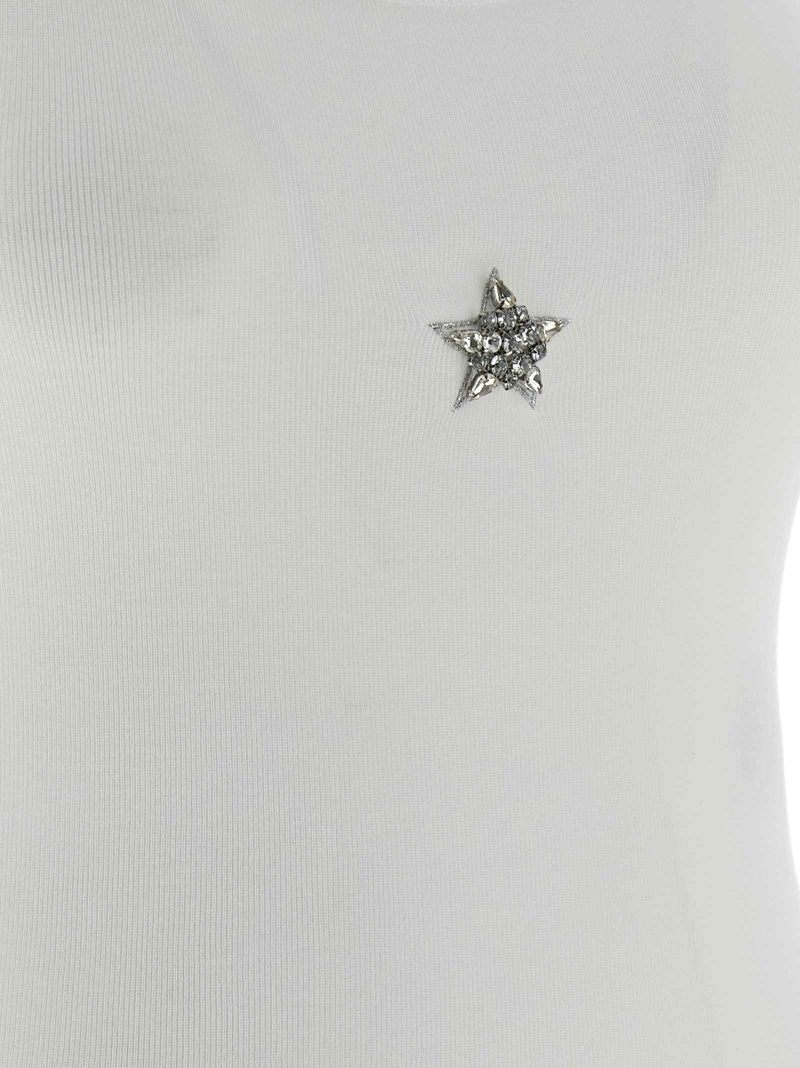 Stella McCartney White Lyocell Tank Tops