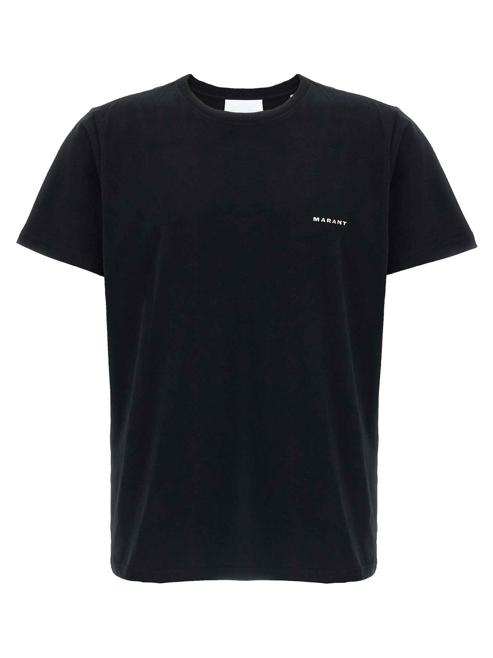 Isabel Marant Black Cotton T-Shirt