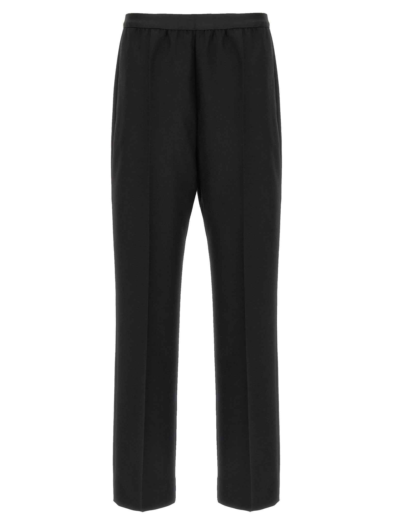 Maison Margiela Black Virgin Wool Casual Pants