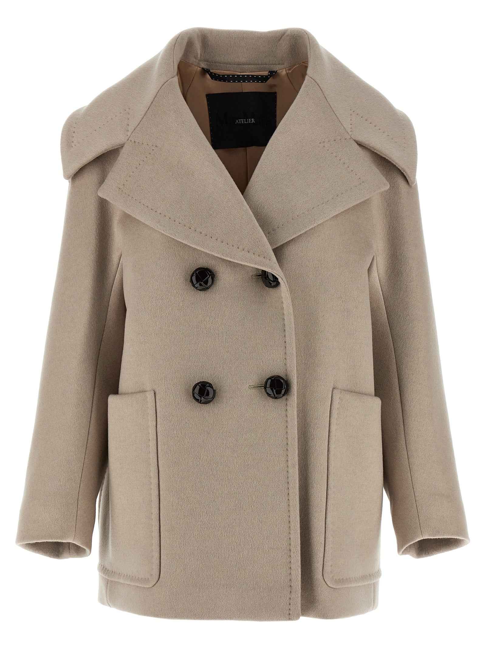 Max Mara Beige Cashmere Coat