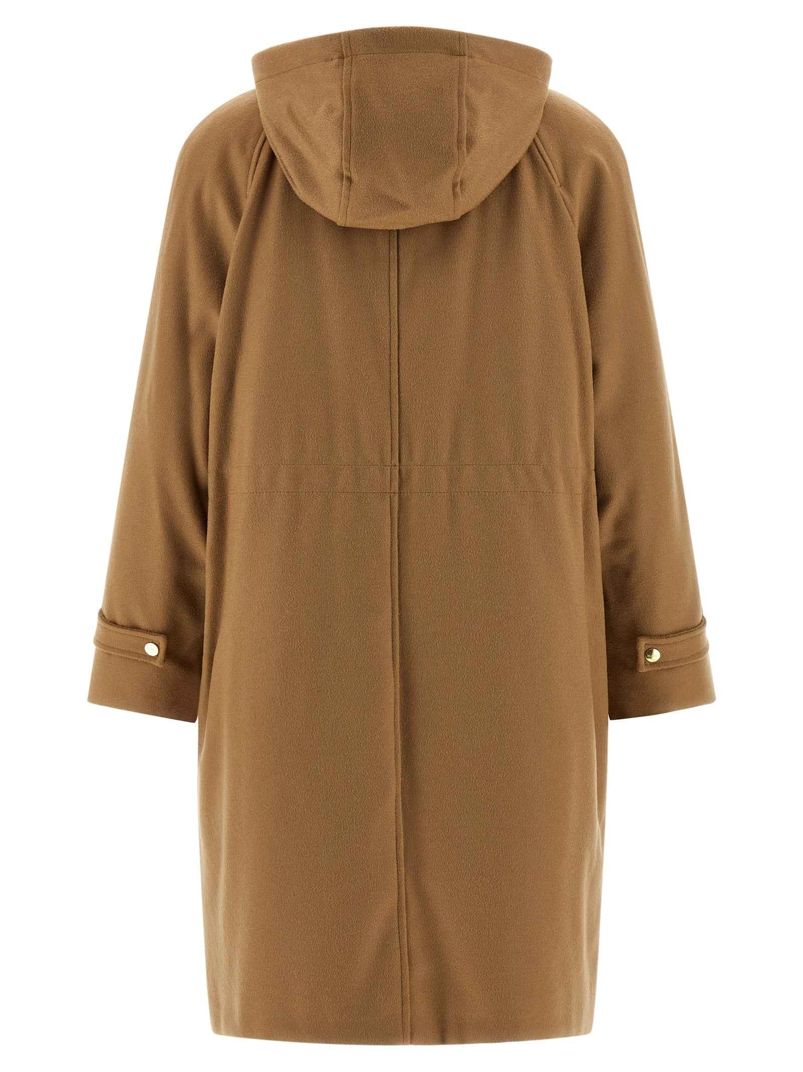 Max Mara Beige Polyamide Parka