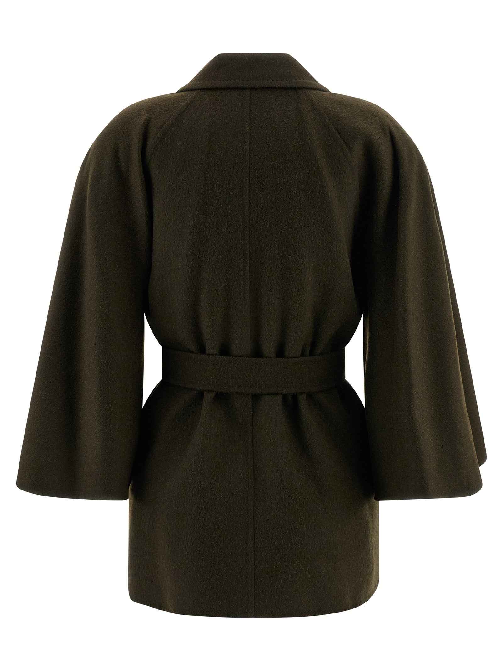 Max Mara Bicolor Wool Coat