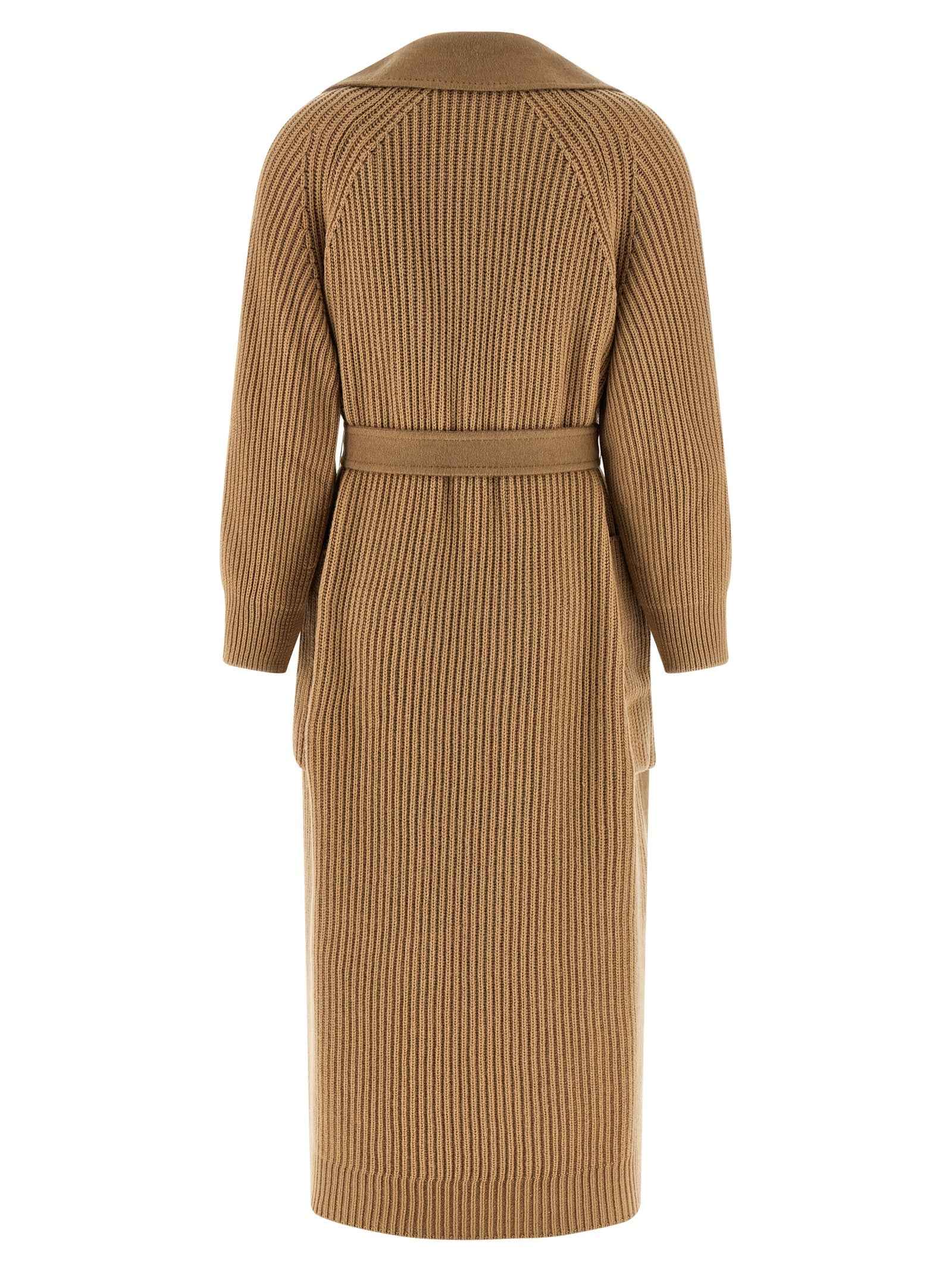 Max Mara Beige Wool Coat