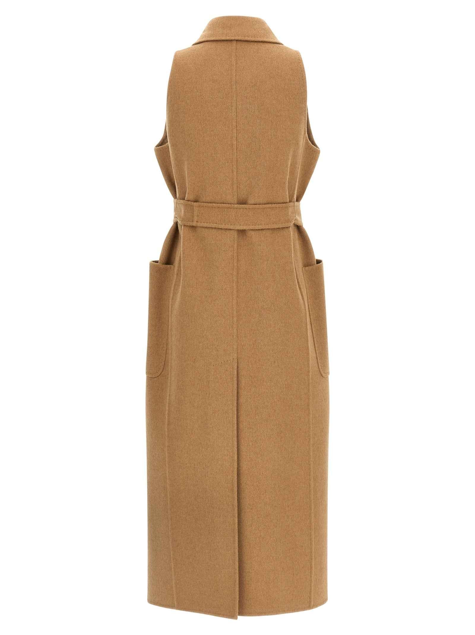 Max Mara Beige Wool Coat