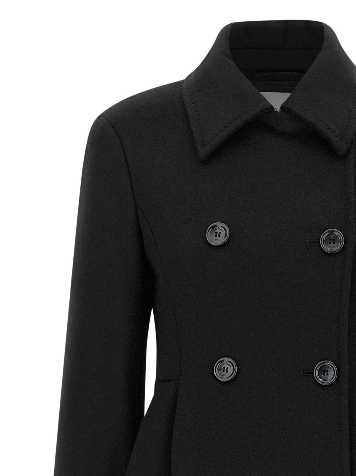 Max Mara Black Wool Coat