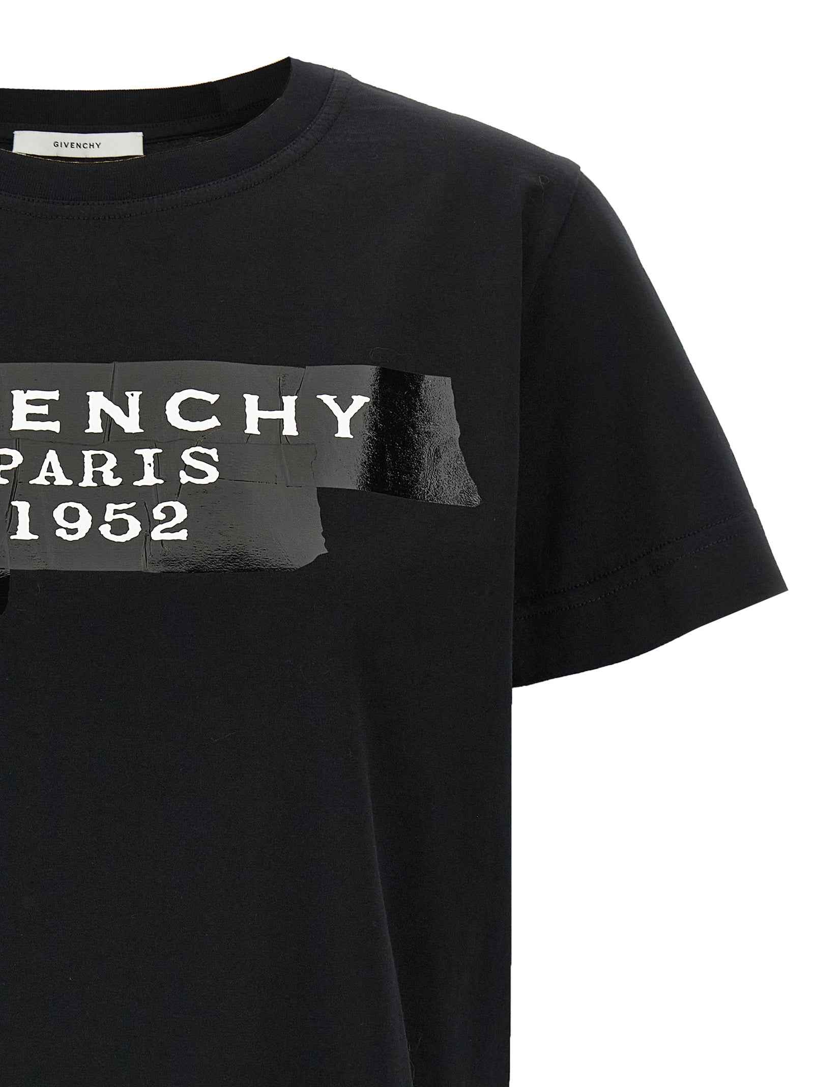 Givenchy Black Cotton T-Shirt