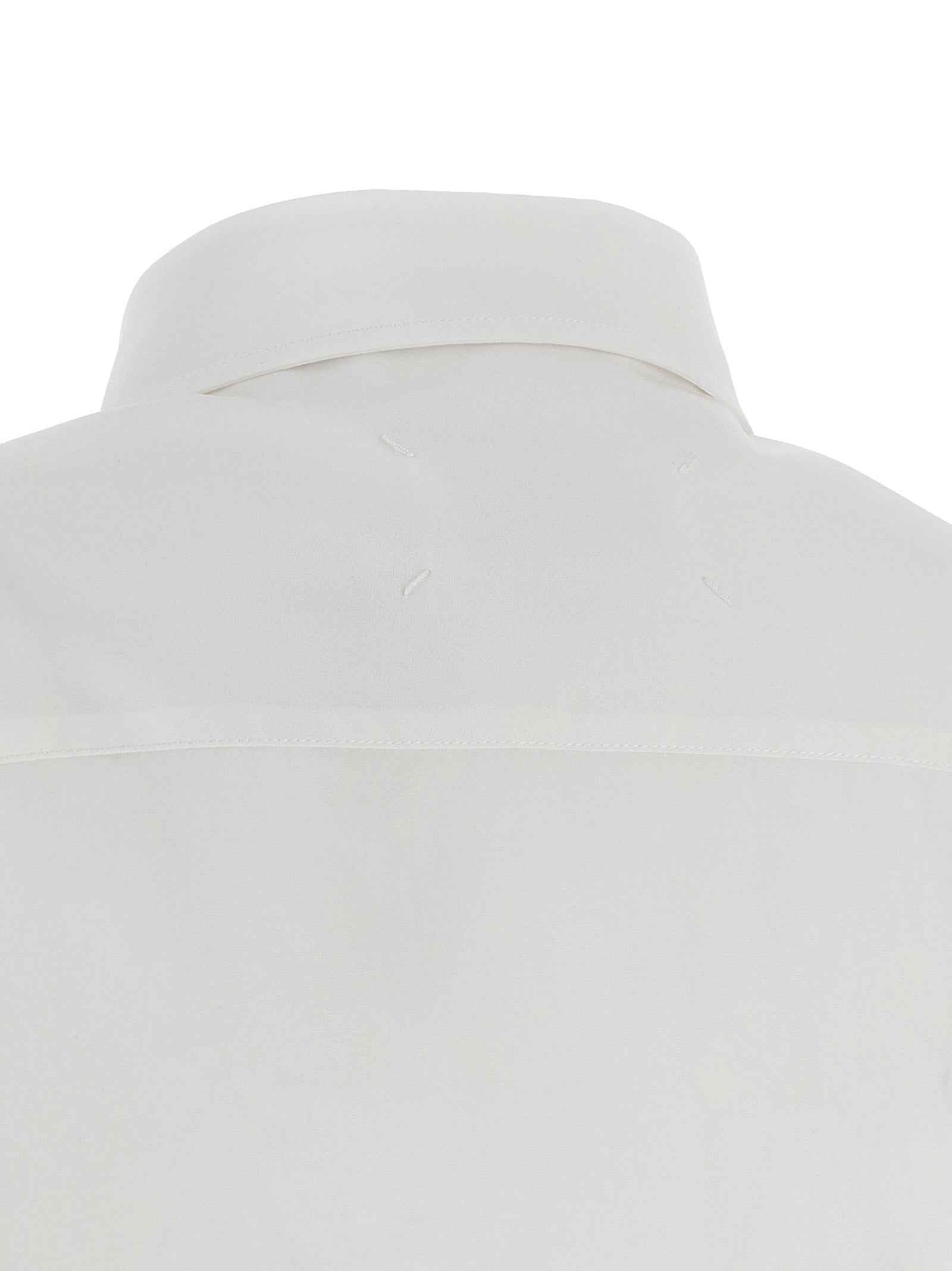 Maison Margiela White Cotton Blouse