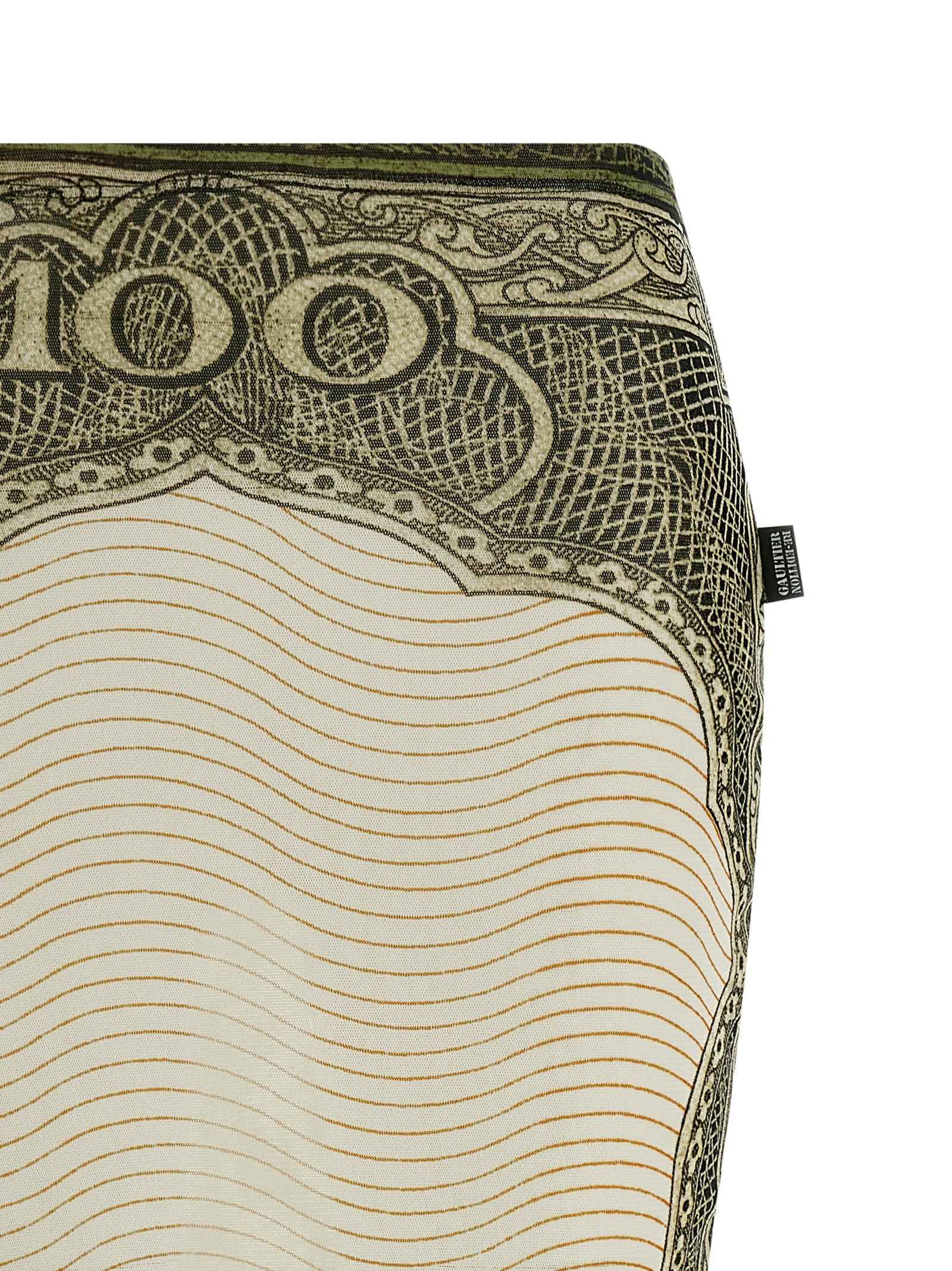 Jean Paul Gaultier Multicolor Polyamide Mini Skirt