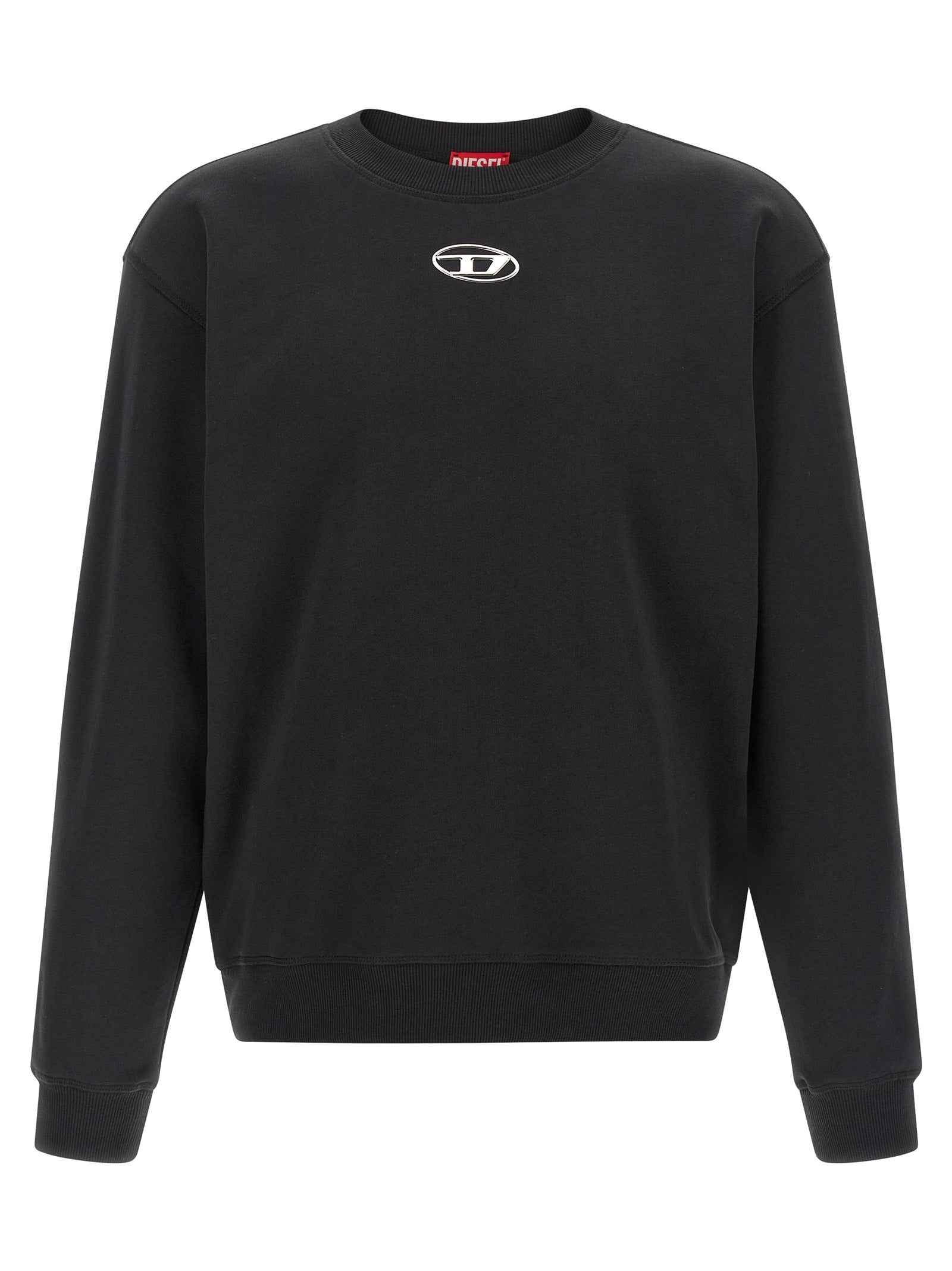 Diesel Black Cotton Sweatshirt