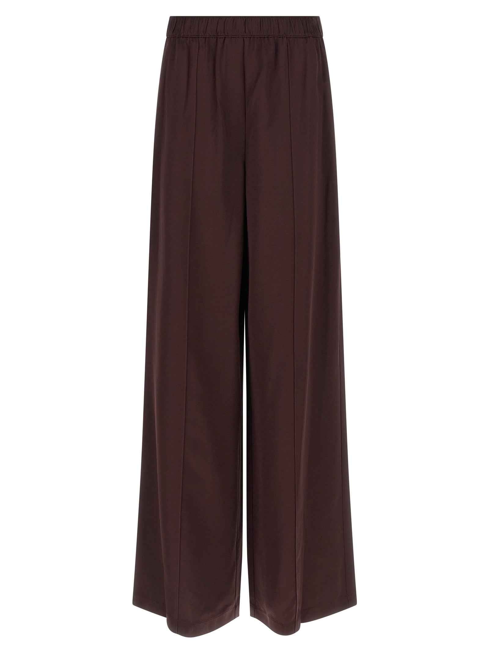 Tory Burch Bordeaux Viscose Casual Pants