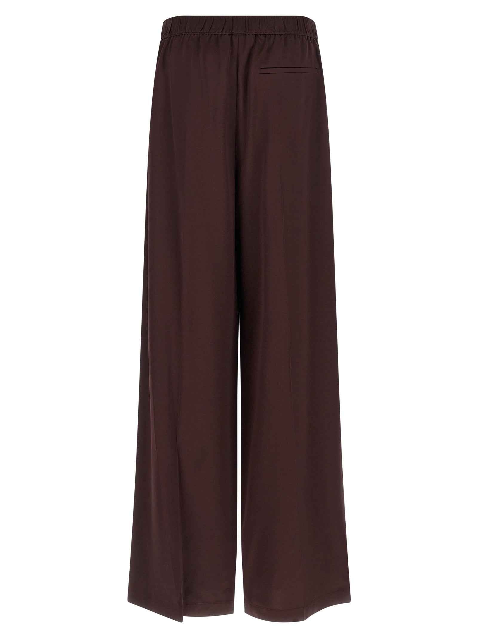 Tory Burch Bordeaux Viscose Casual Pants