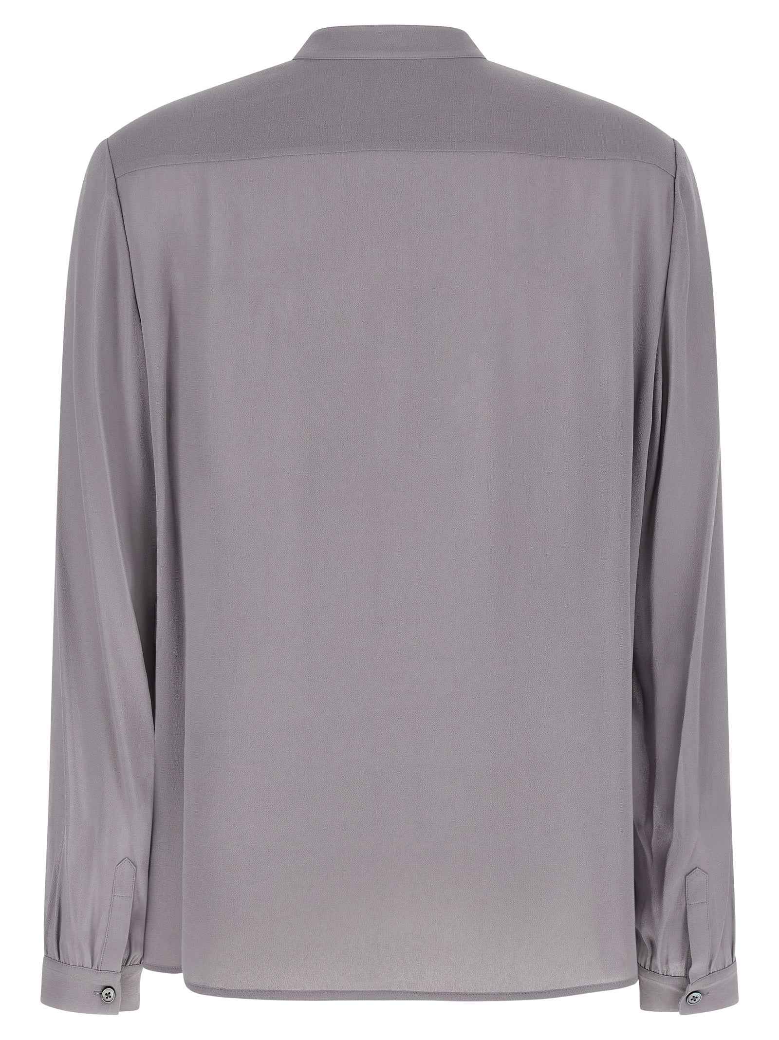 Tory Burch Gray Viscose Blouse