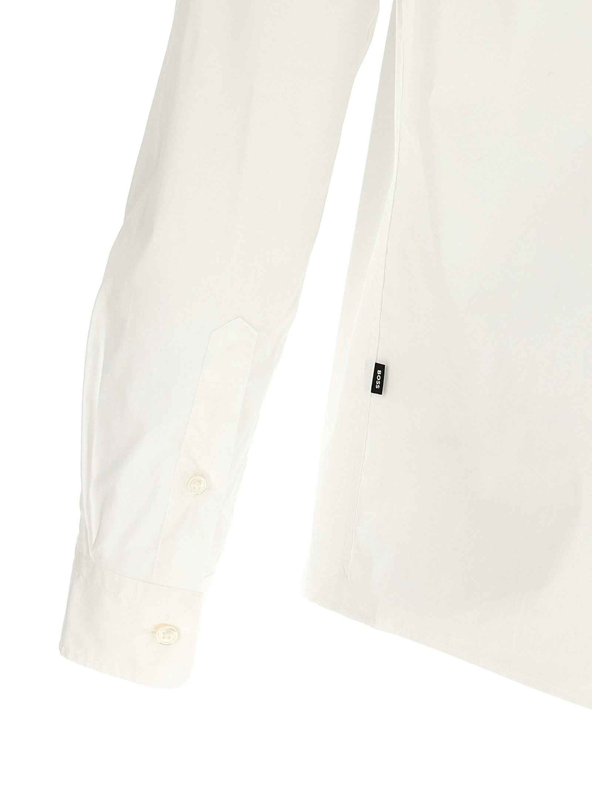 Hugo Boss White Cotton Blouse