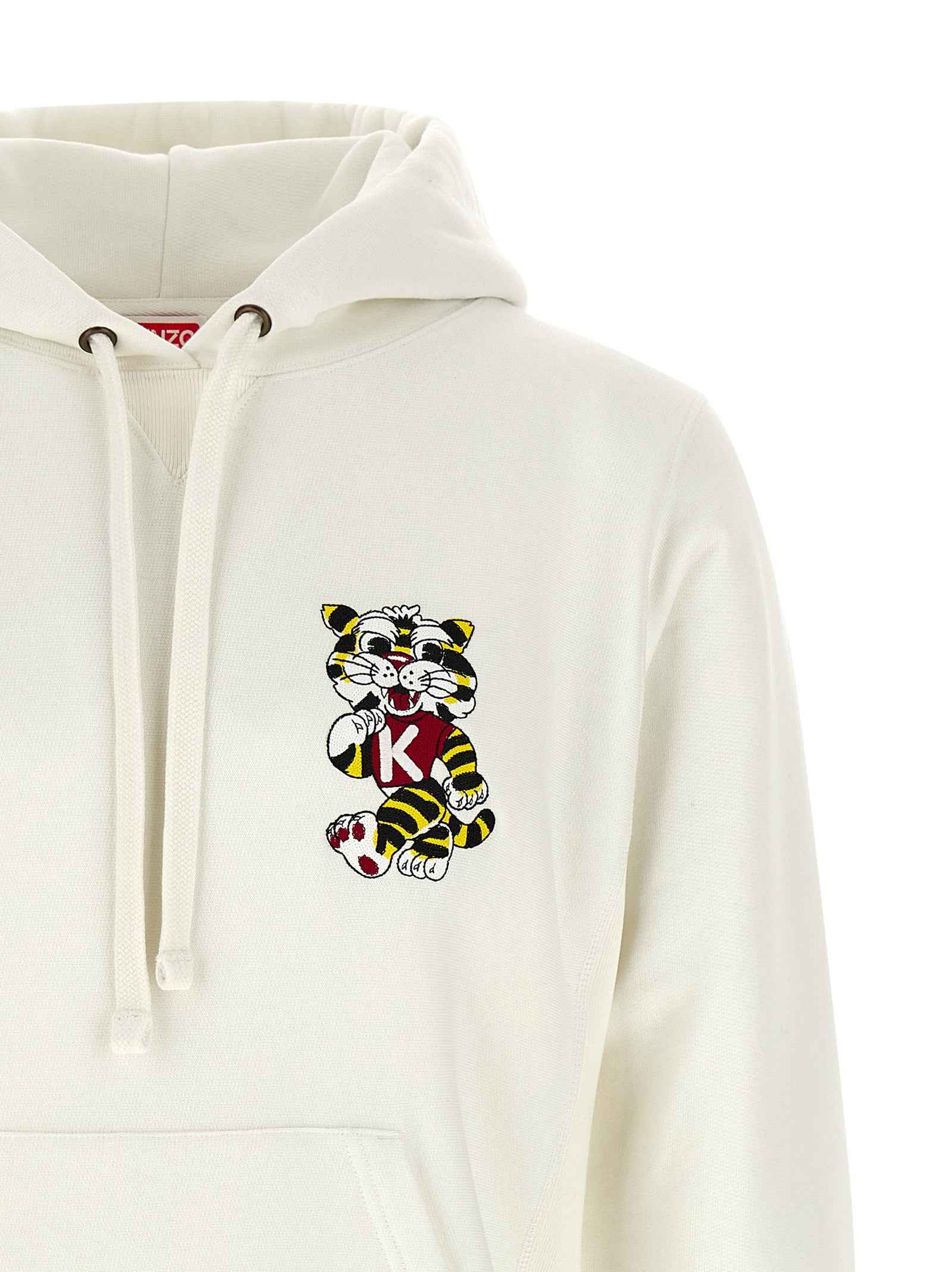 Kenzo White Cotton Sweatshirt