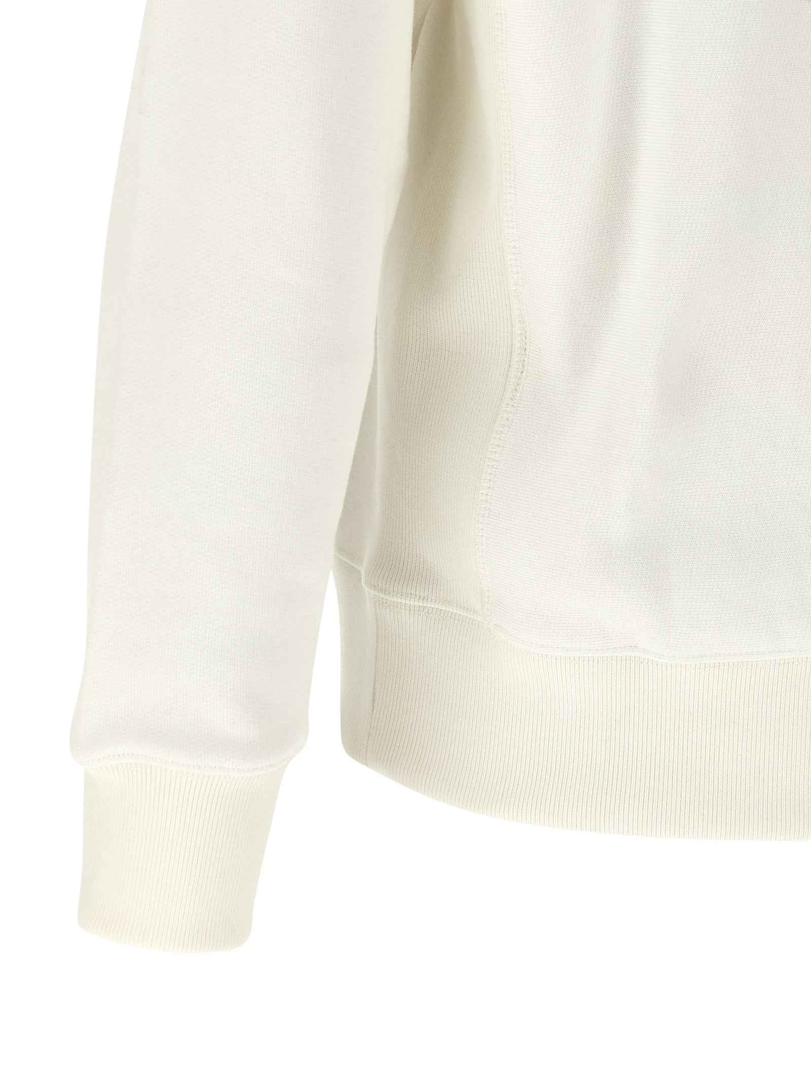 Kenzo White Cotton Sweatshirt