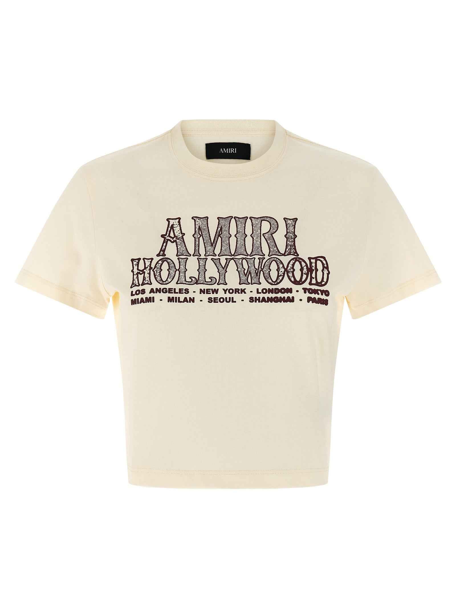 Amiri White Cotton T-Shirt
