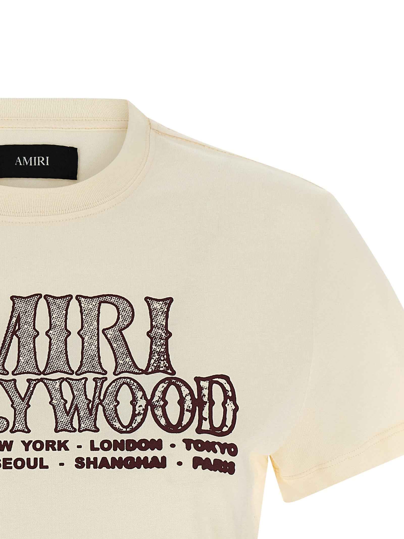 Amiri White Cotton T-Shirt