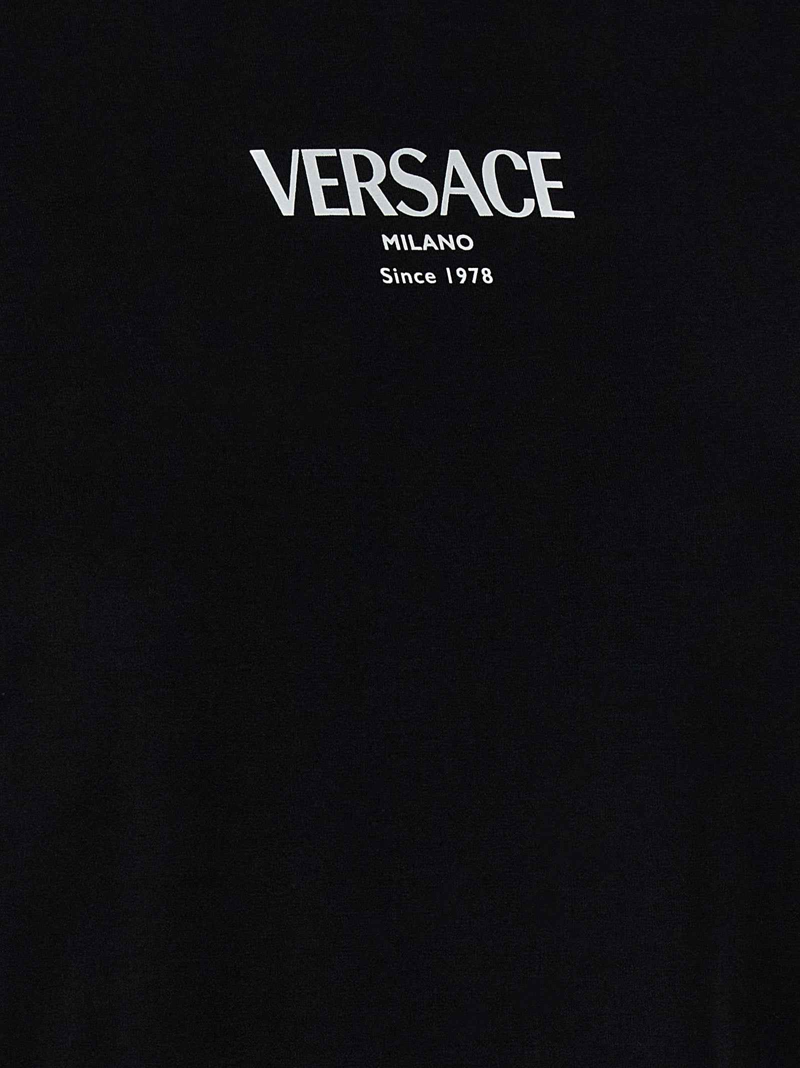 Versace Bicolor Viscose T-Shirt