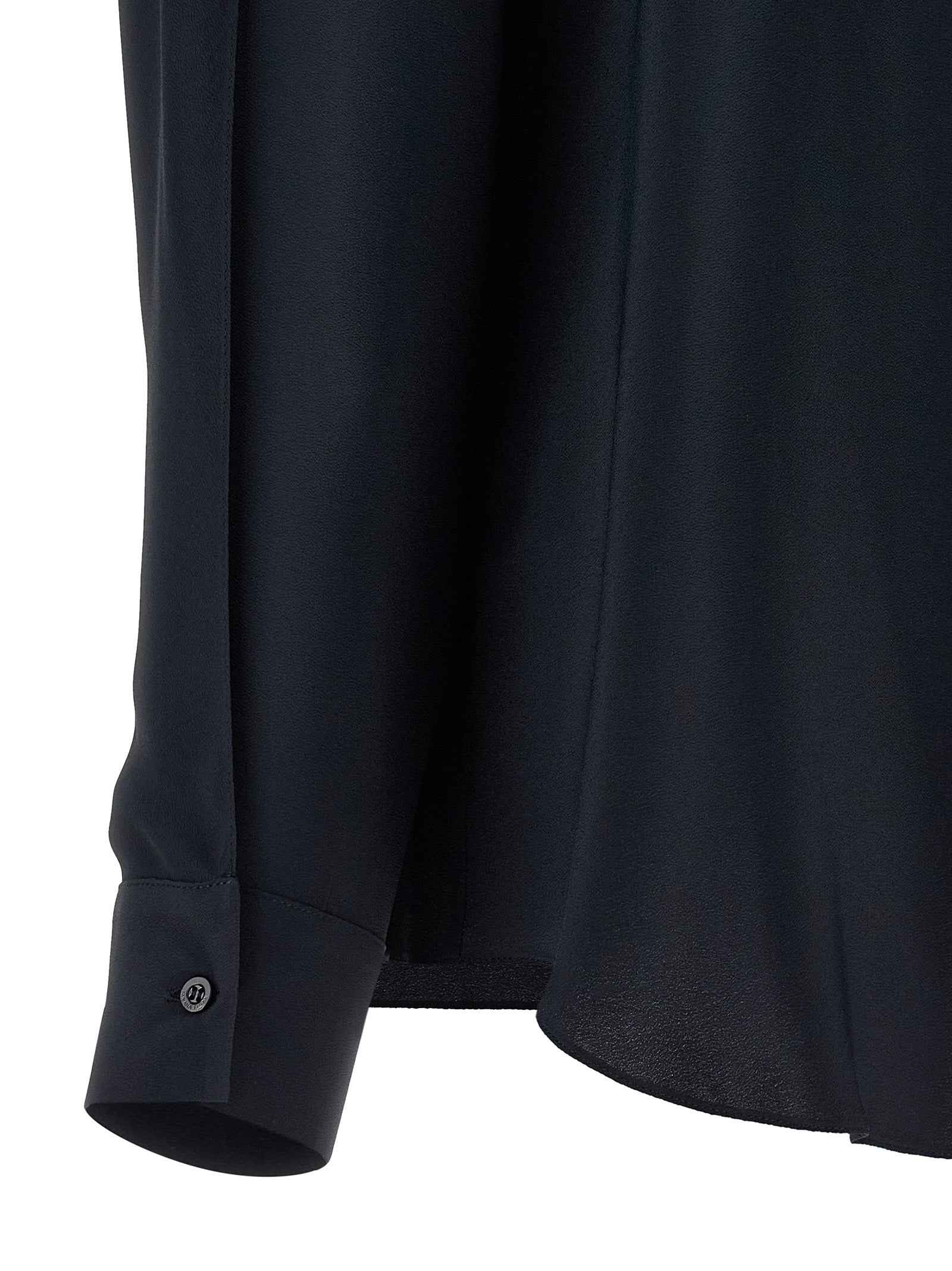 Fabiana Filippi Blue Acetate Blouse