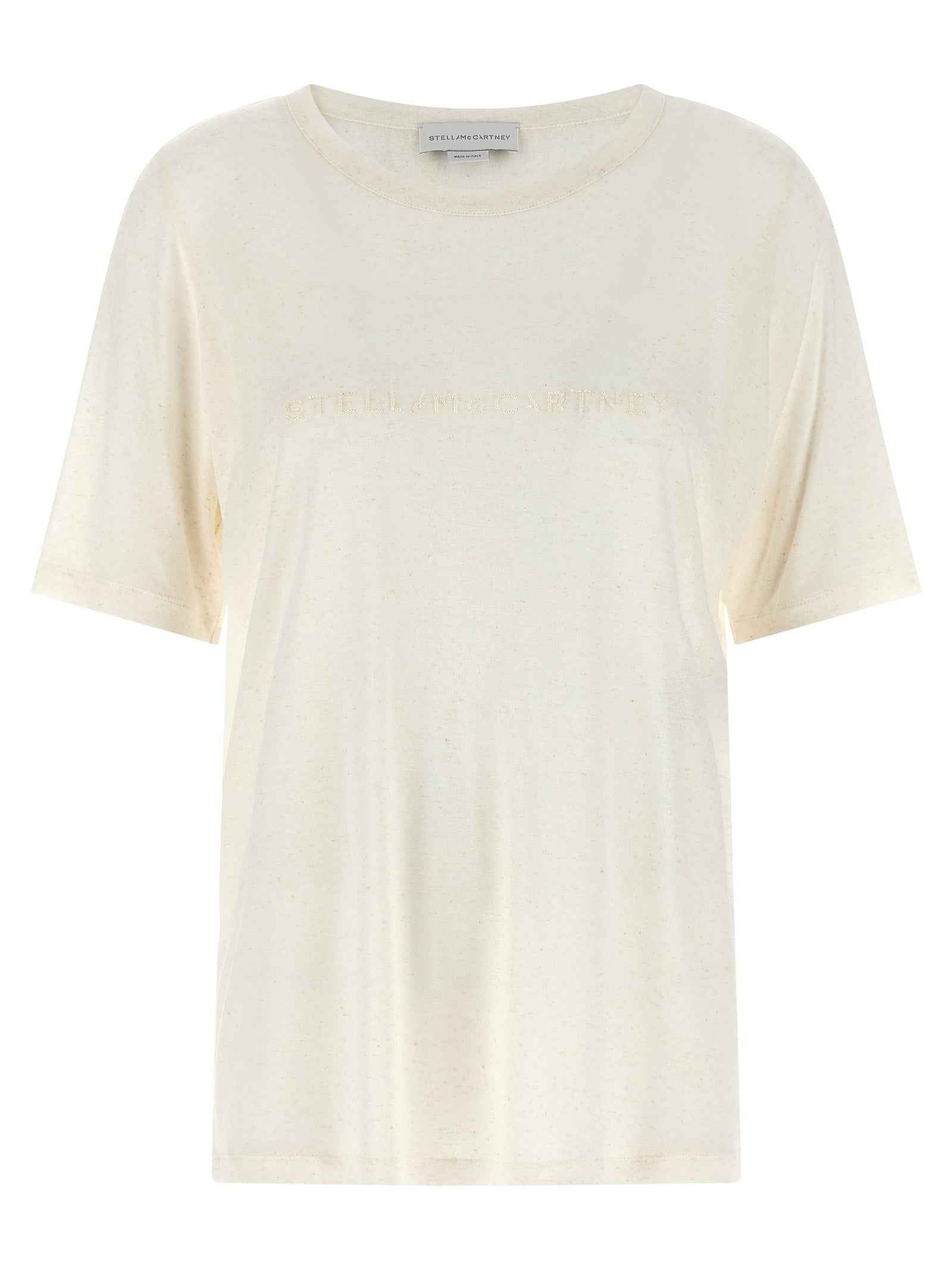 Stella McCartney White Viscose T-Shirt