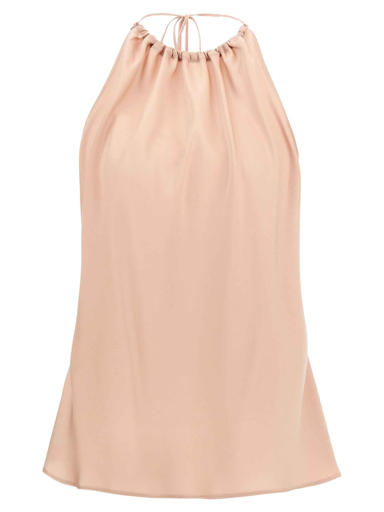 PINKO Multicolor Acetate Sleeveles T-Shirt