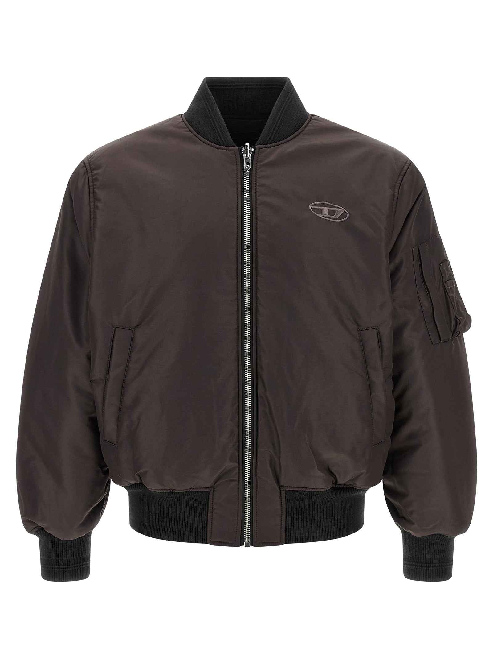 Diesel Black Polyamide Bomber