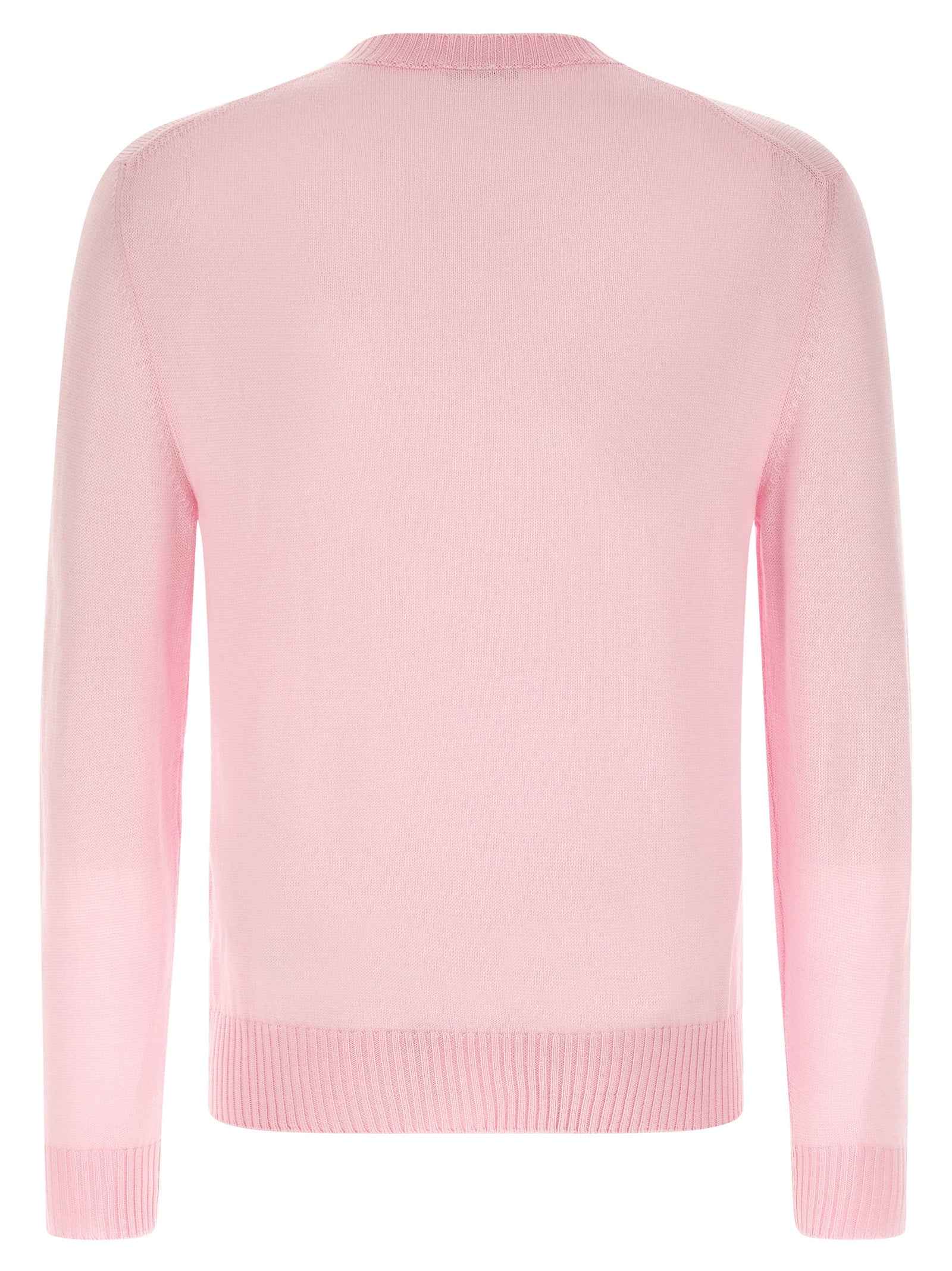 Jil Sander Multicolor Virgin Wool Cardigan