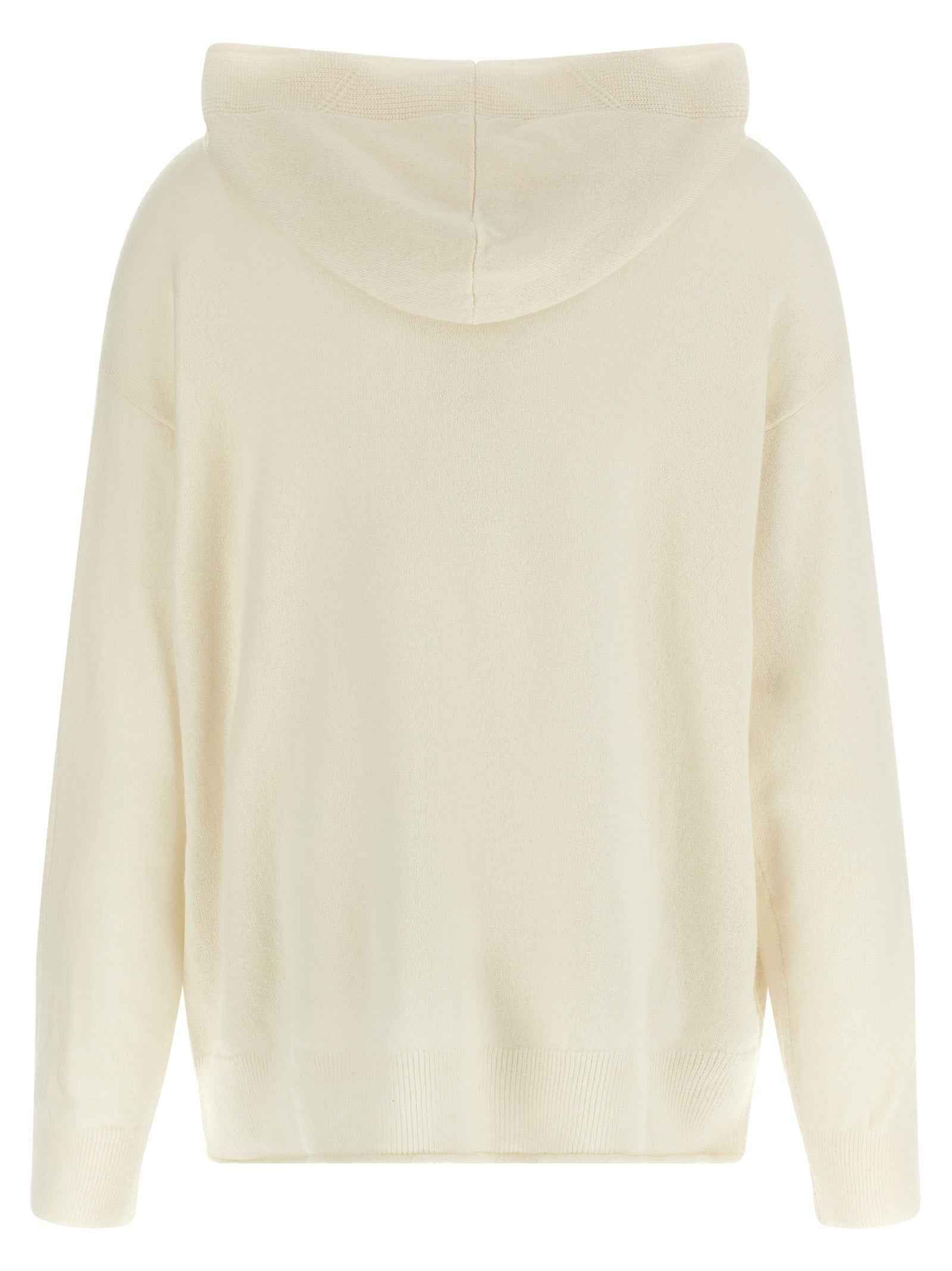 Max Mara White Cashmere Cardigan