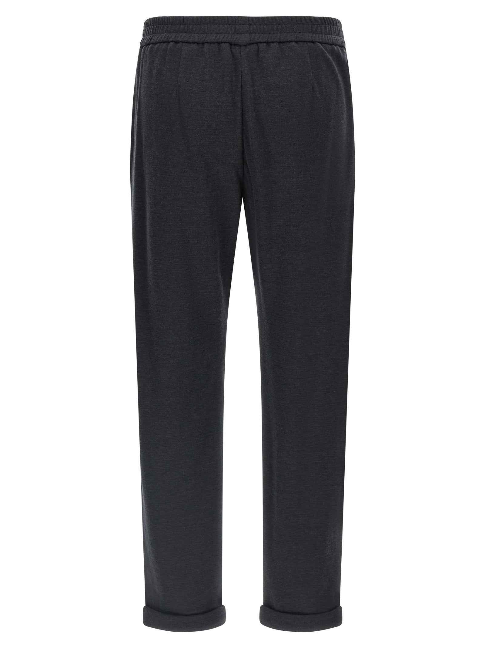 Brunello Cucinelli Gray Cotton Joggers (Workout Pants)