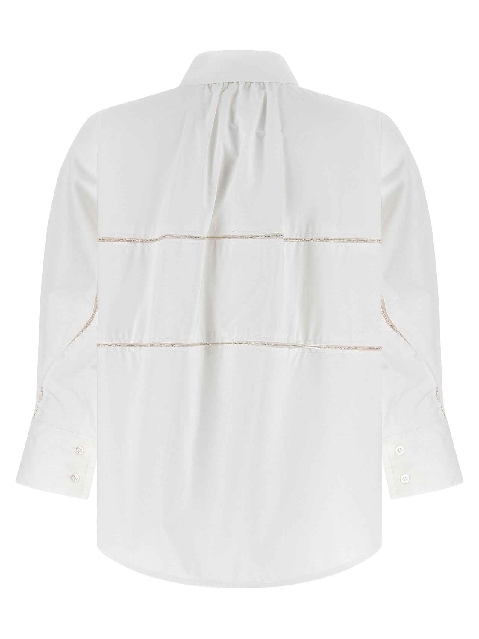 Fabiana Filippi White Cotton Blouse