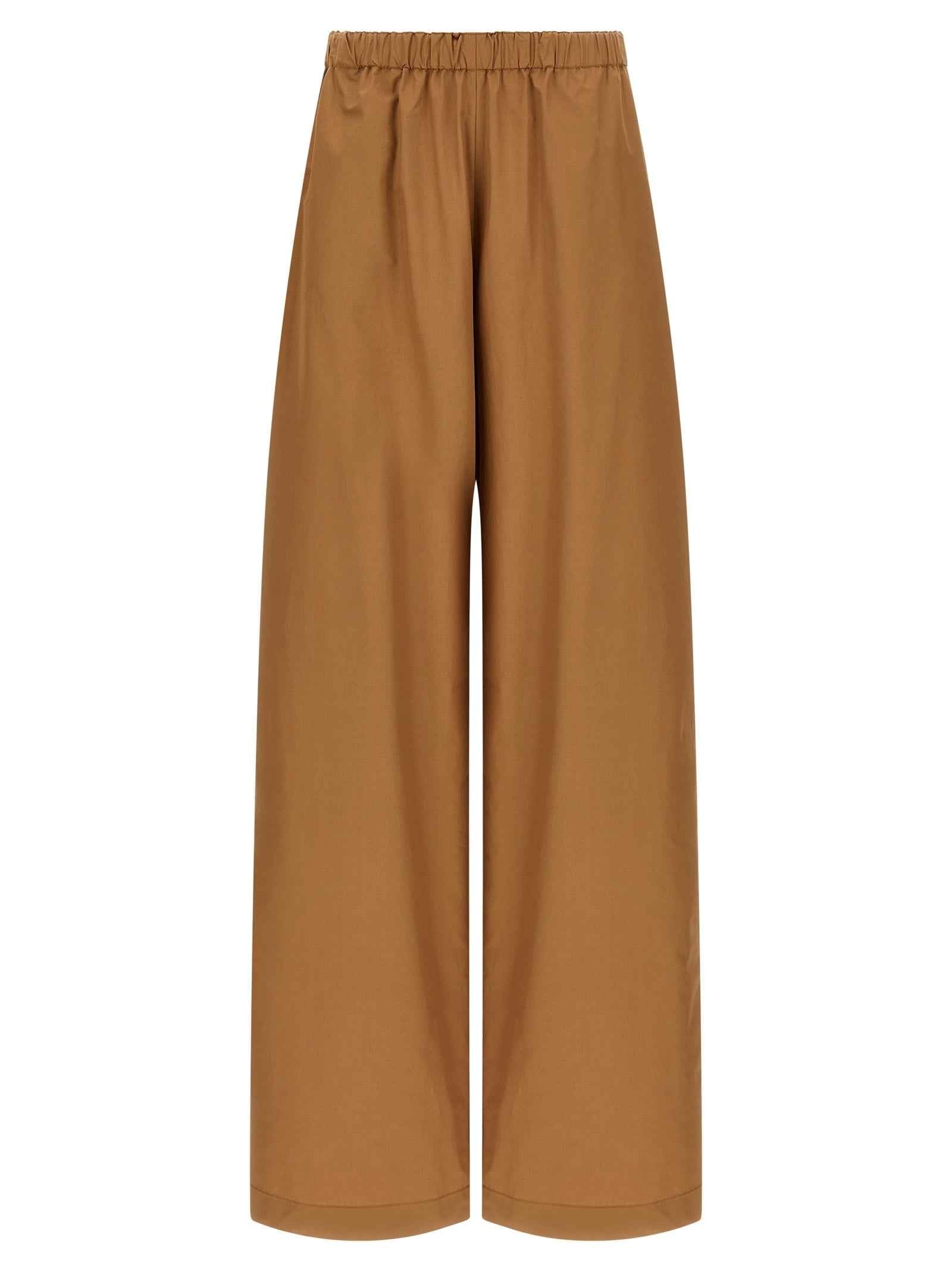 Fabiana Filippi Brown Cotton Casual Pants