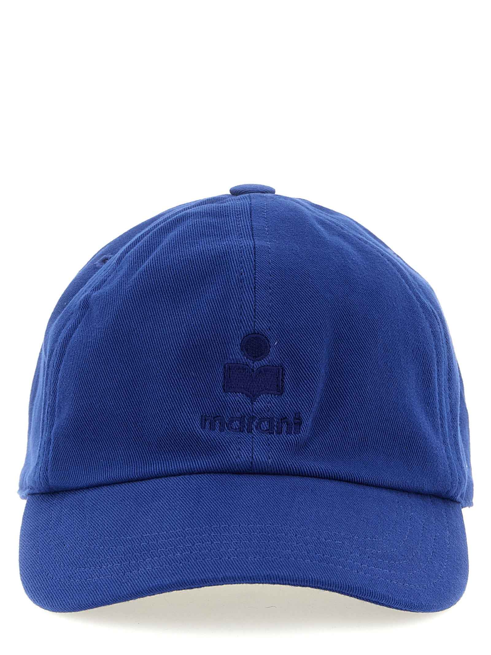 Isabel Marant Blue Cotton Cap (Baseball Hat)
