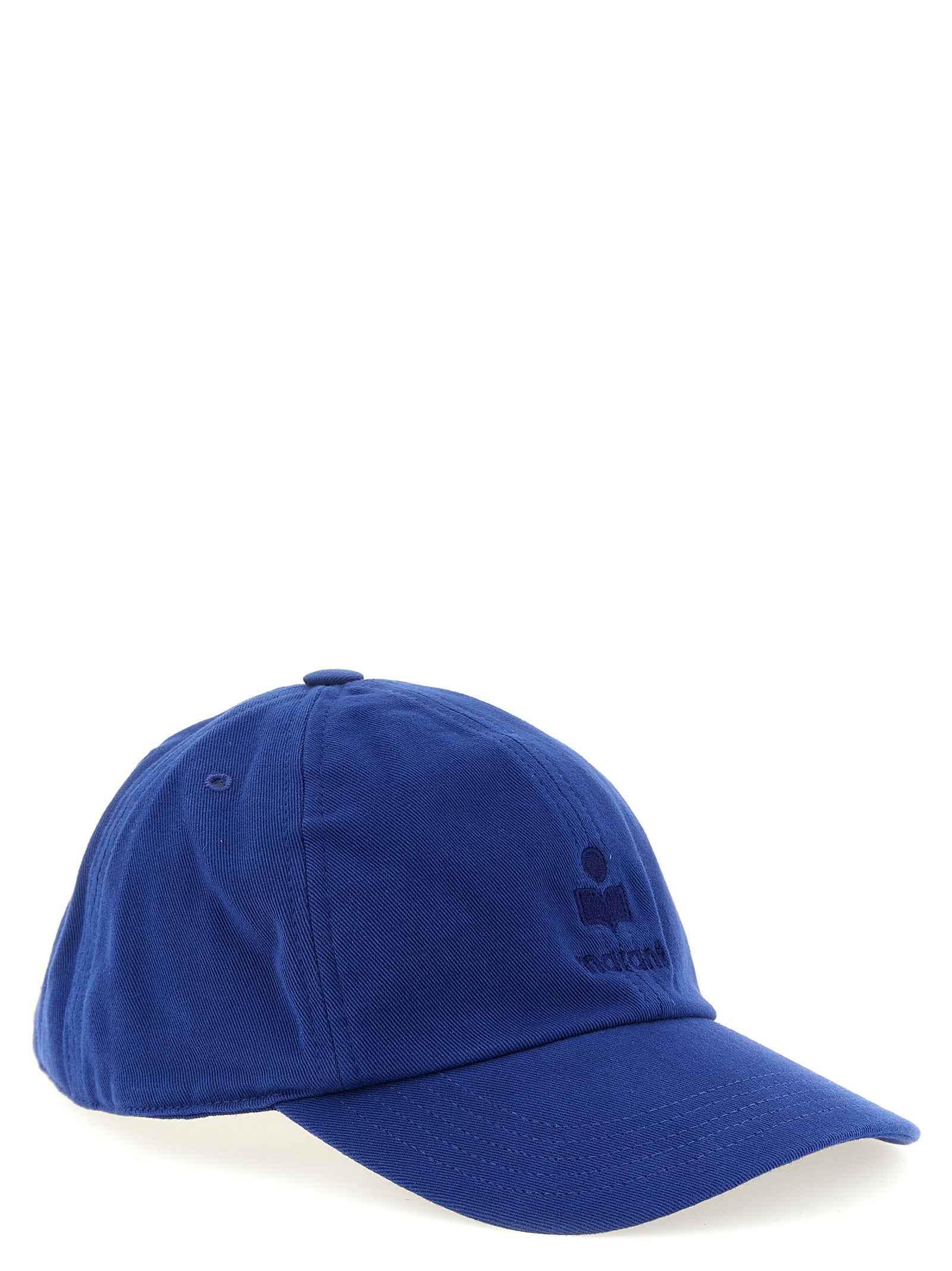 Isabel Marant Blue Cotton Cap (Baseball Hat)