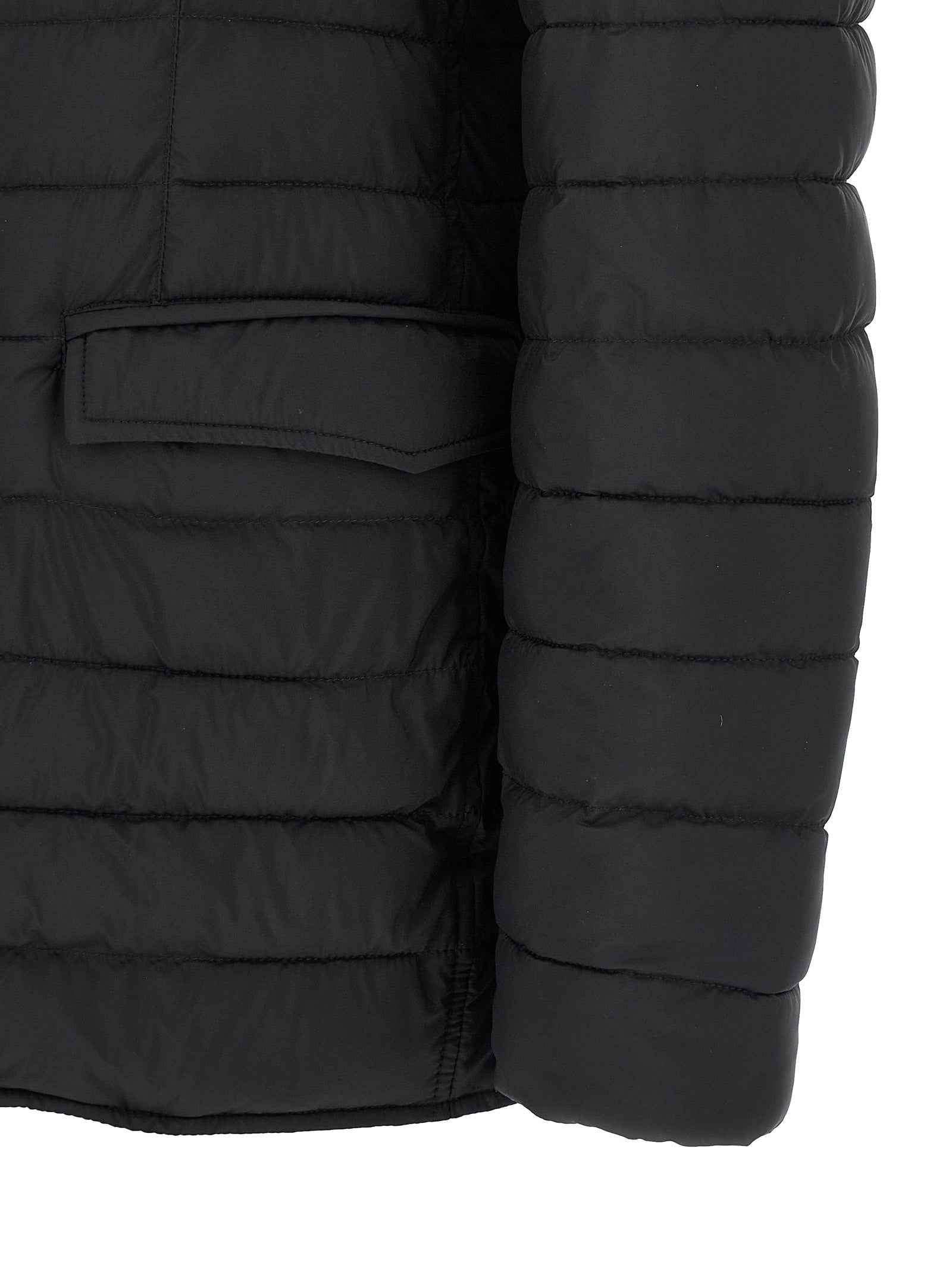 Herno Blue Polyamide Full-Length Jacket