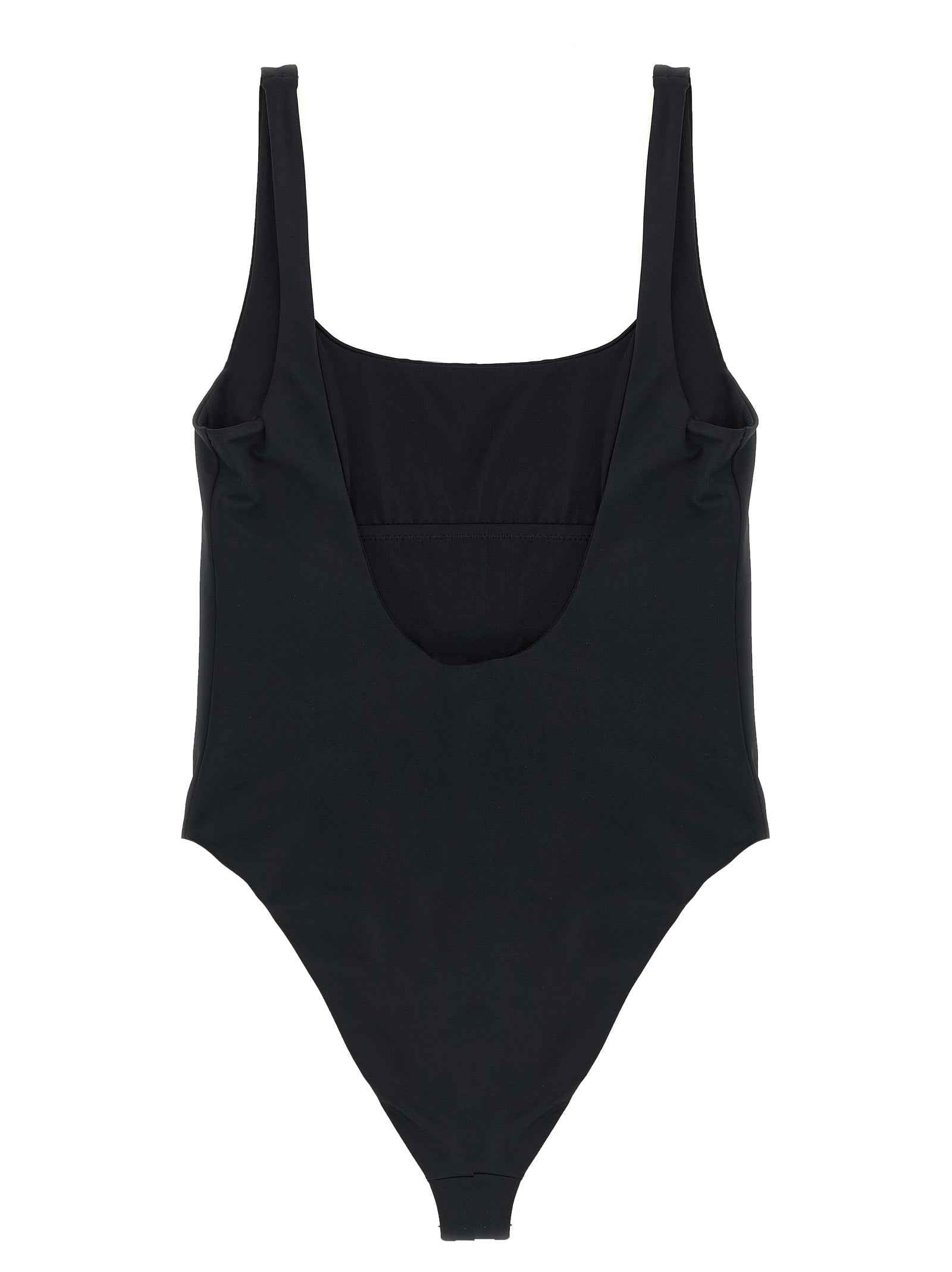 Versace Black Nylon One-Piece Swimsuit