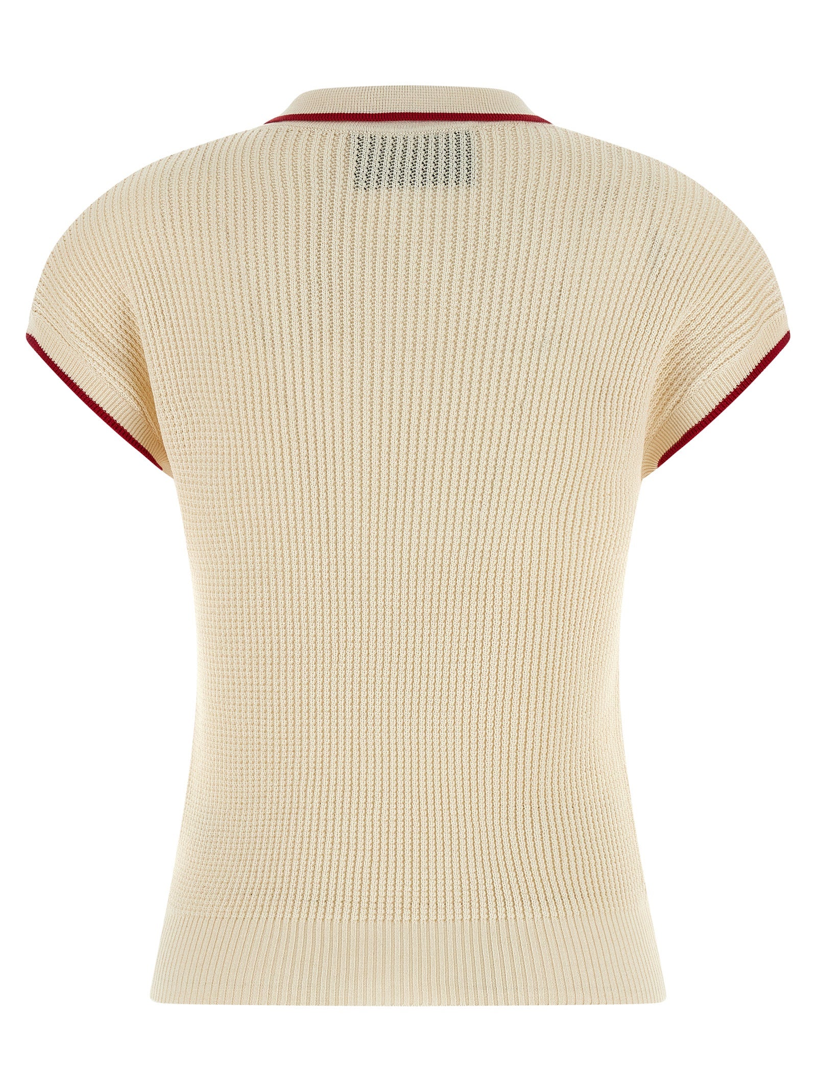 Valentino Garavani Beige Cotton Shortsleeve Shirt
