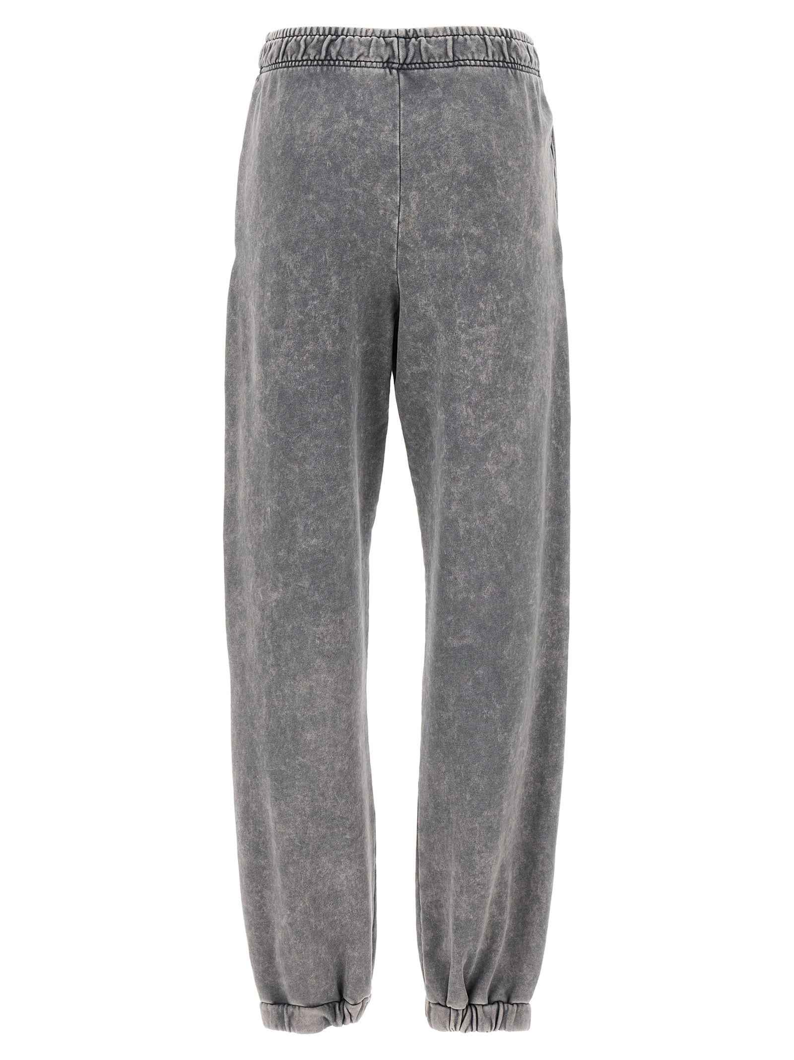 PINKO Gray Cotton Joggers (Workout Pants)