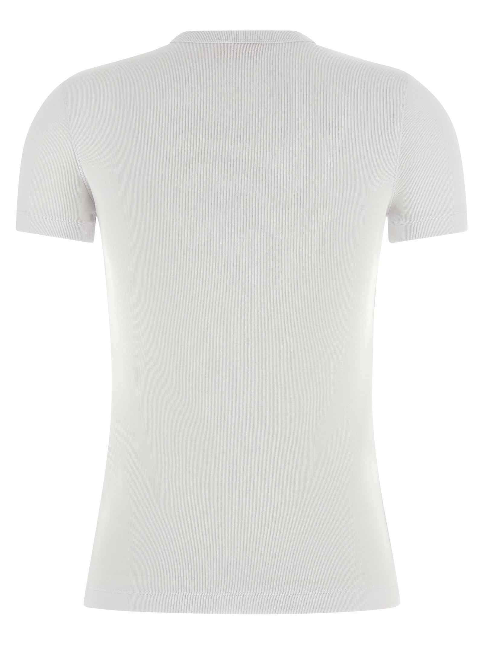 Diesel White Cotton T-Shirt