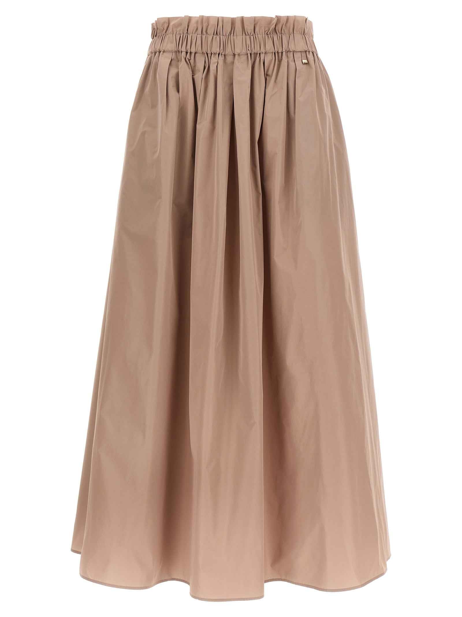 Herno Multicolor Polyester Midi Skirt