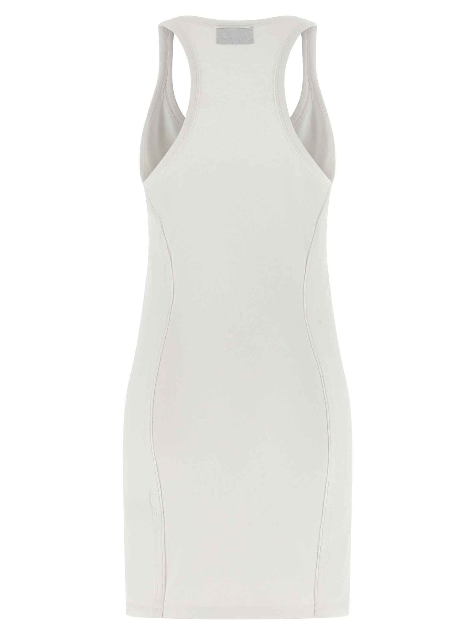 Dsquared² White Cotton Short Dress