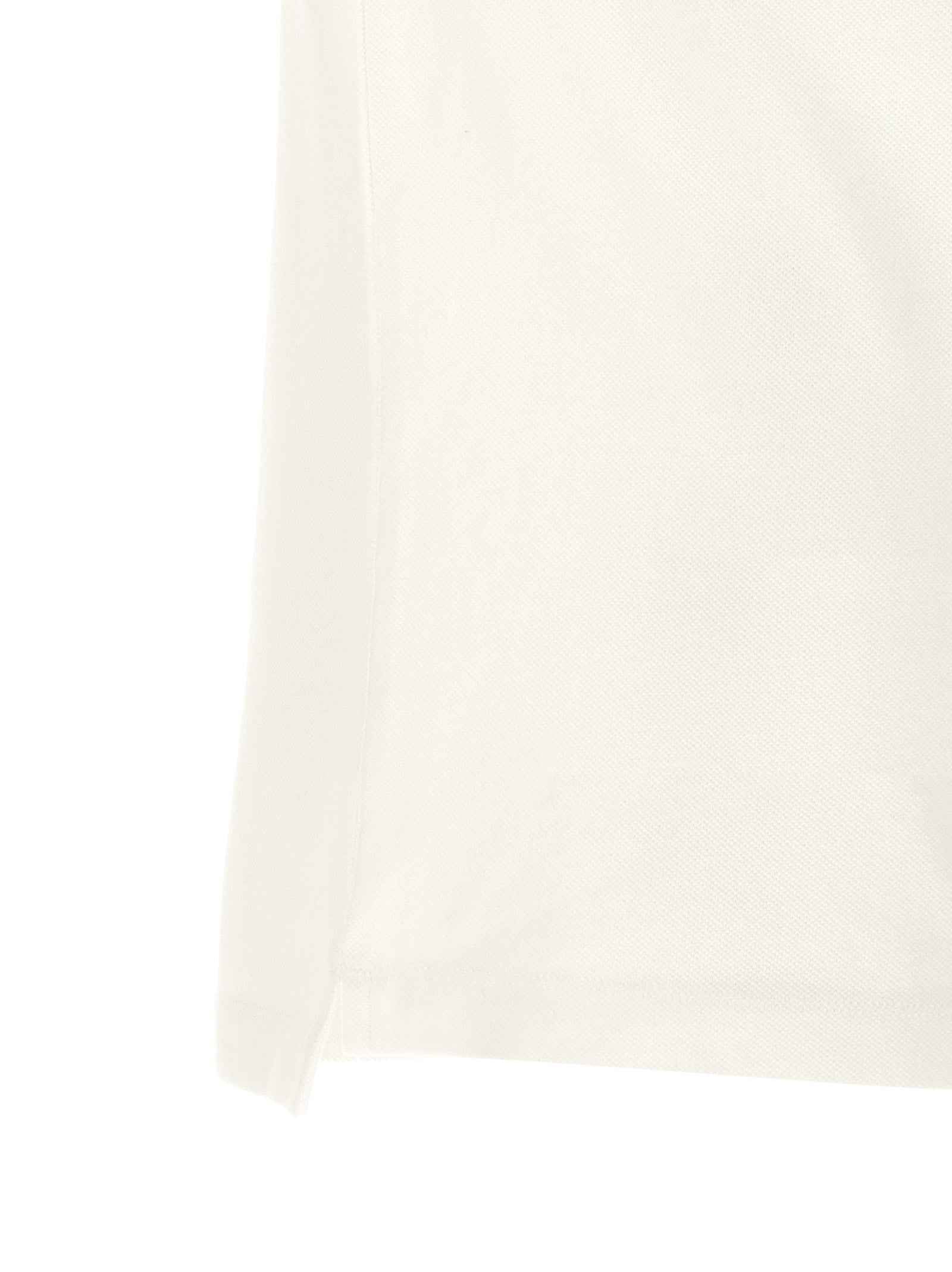 Dsquared² White Cotton Polo Shirt